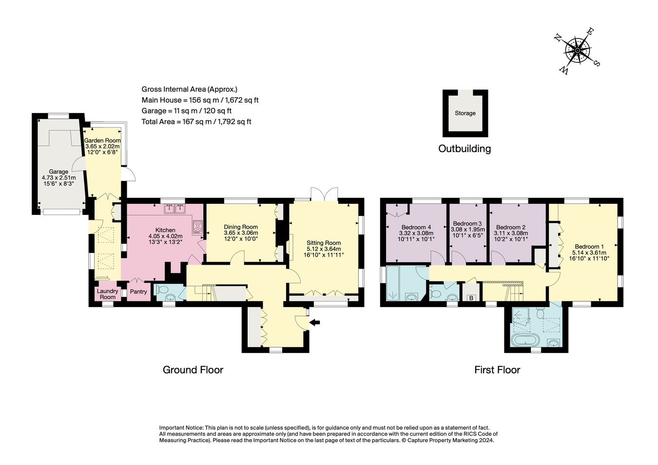 Tregunter, Charlcombe Lane, Bath floorplan