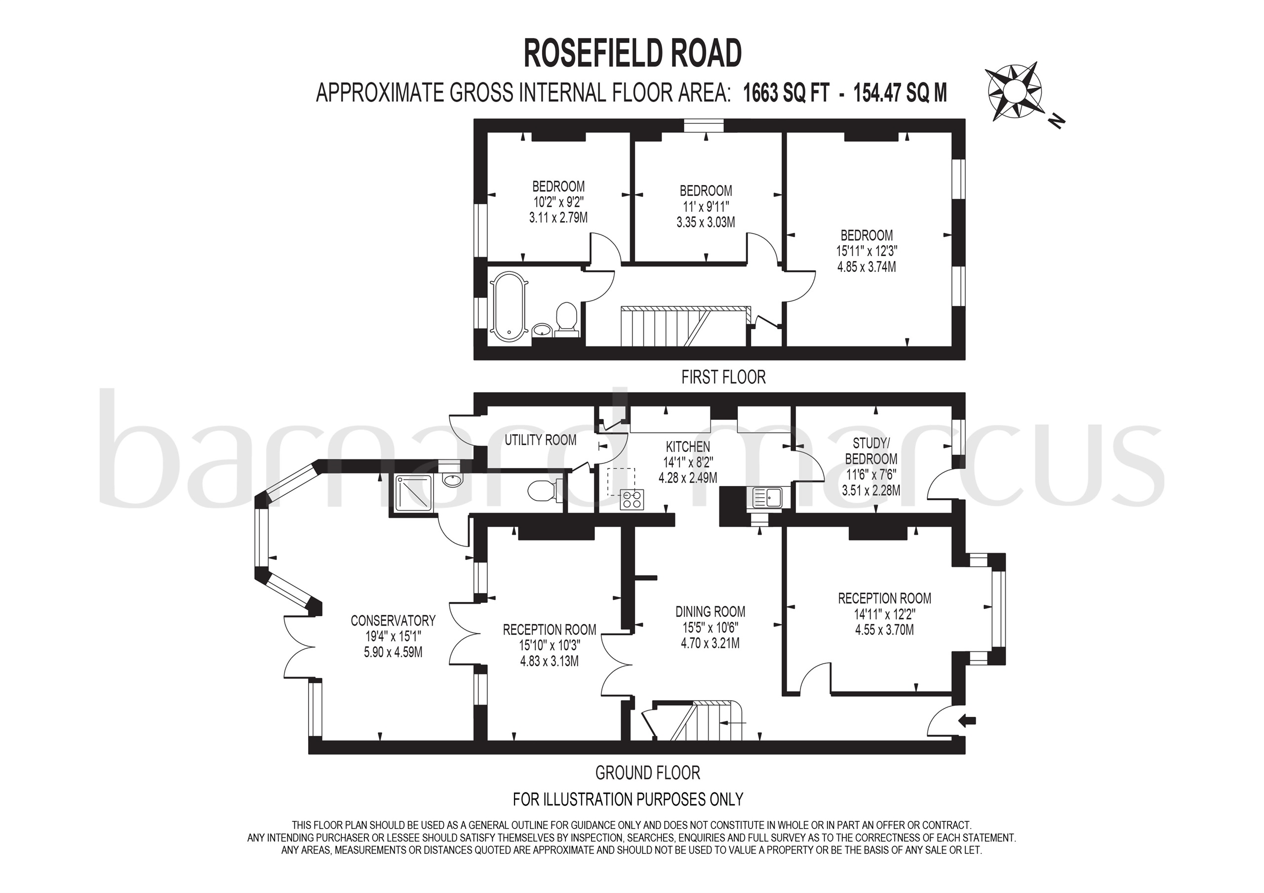 Rosefield Road, Staines TW18, 4 bedroom semidetached house for sale