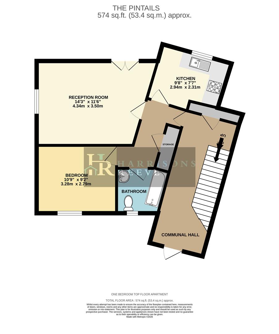 18, The Pintails, Chatham floorplan