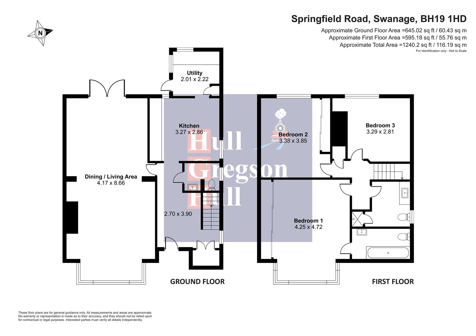 8, Springfield Road, Swanage floorplan