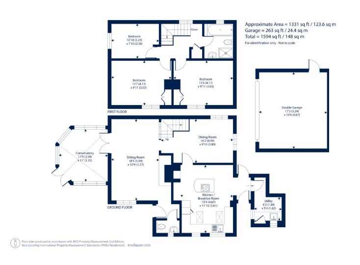 Park Drive Cottage,, Lower Eashing, Surrey floorplan