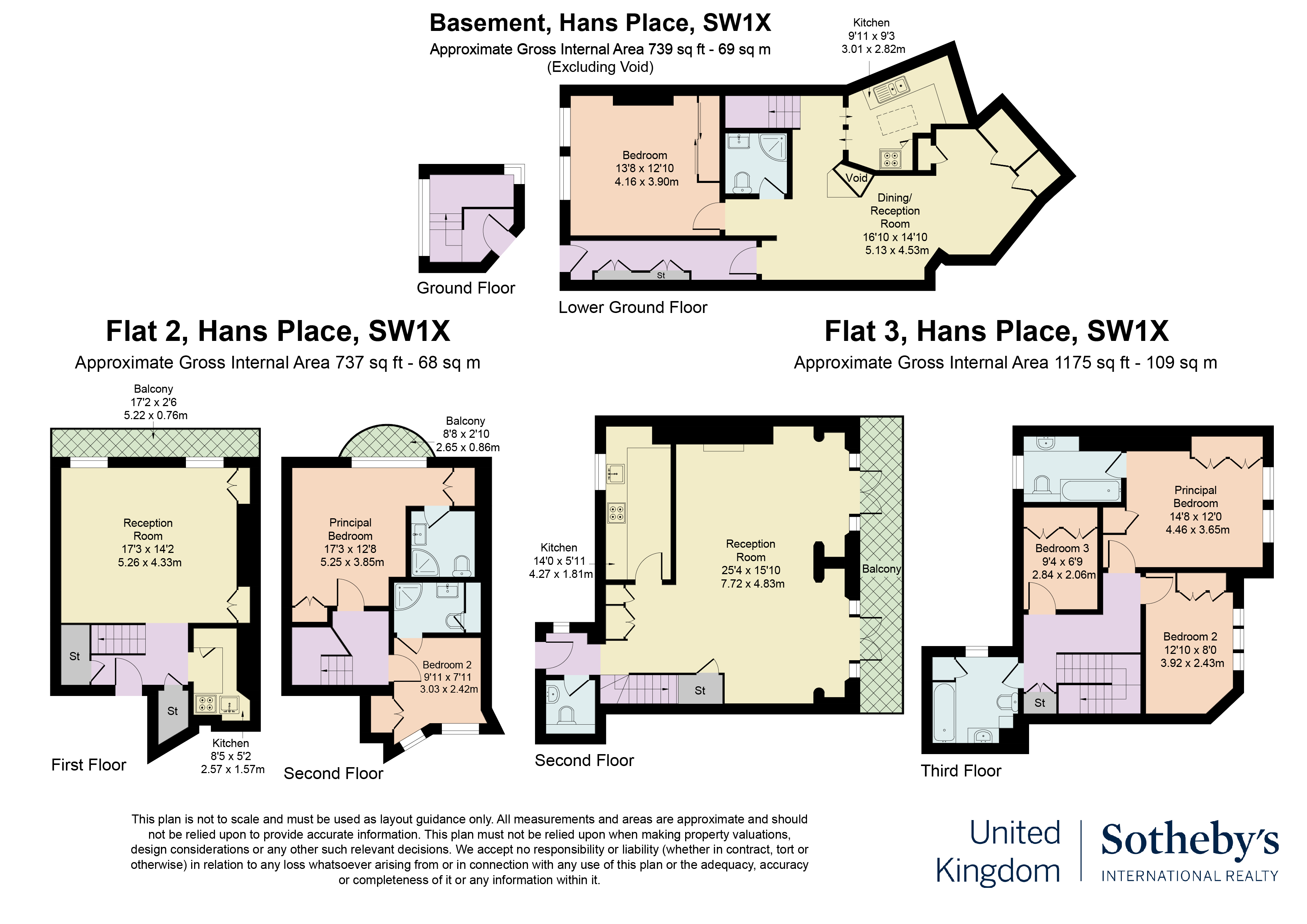 Hans, Hans Place, London floorplan