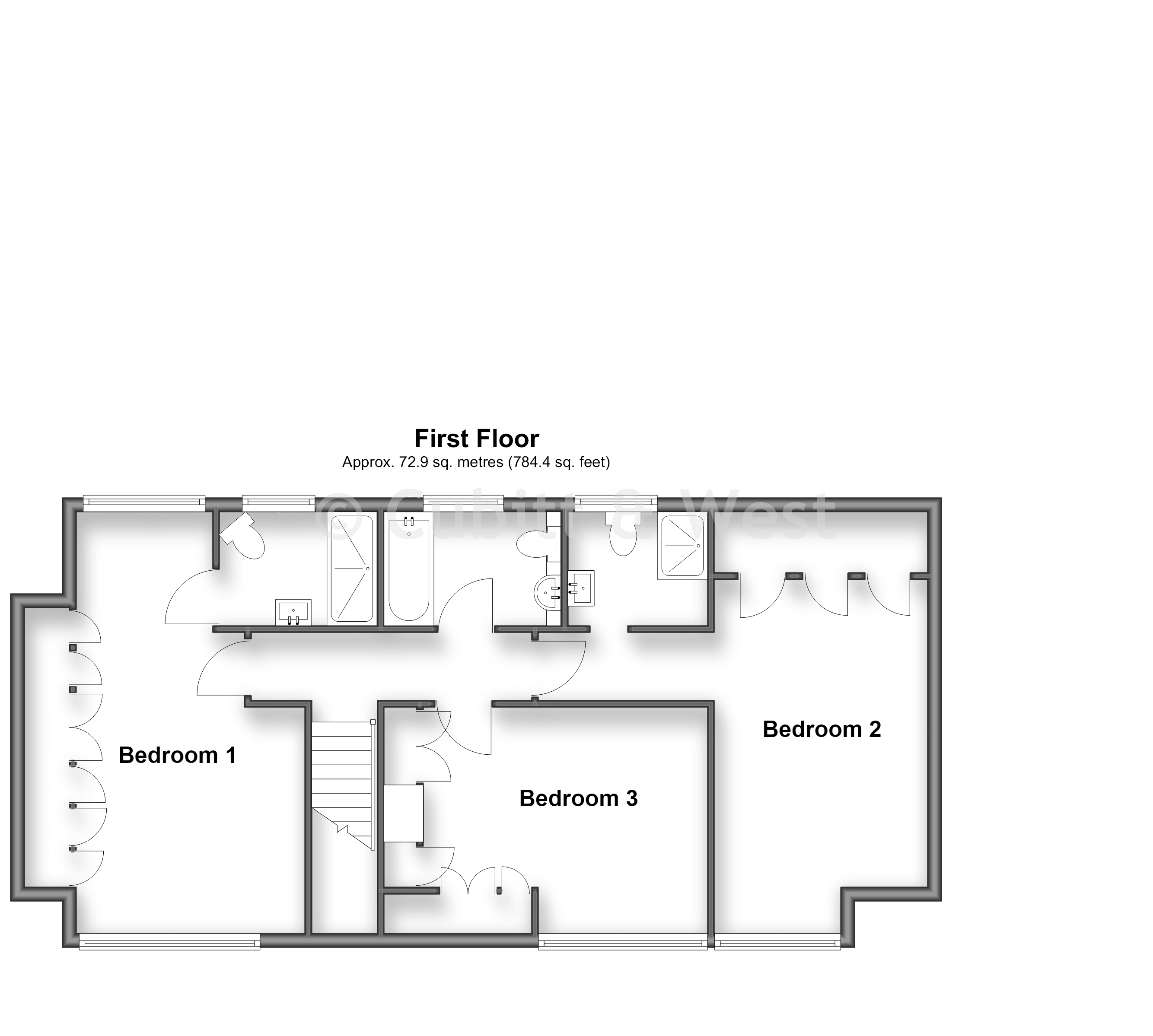 26, Heathway, Chaldon floorplan