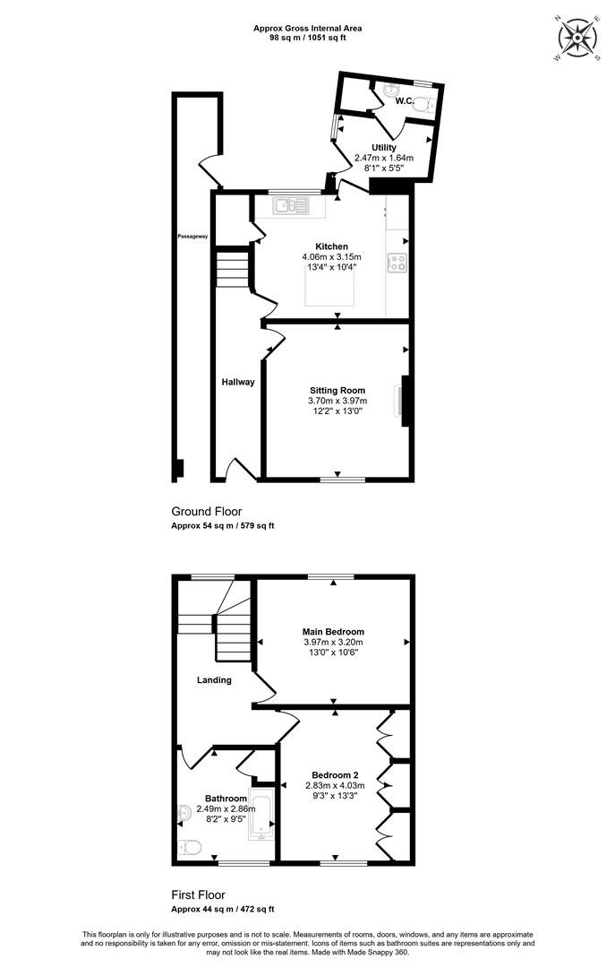 Brachers Cottage, Newbury, Gillingham floorplan