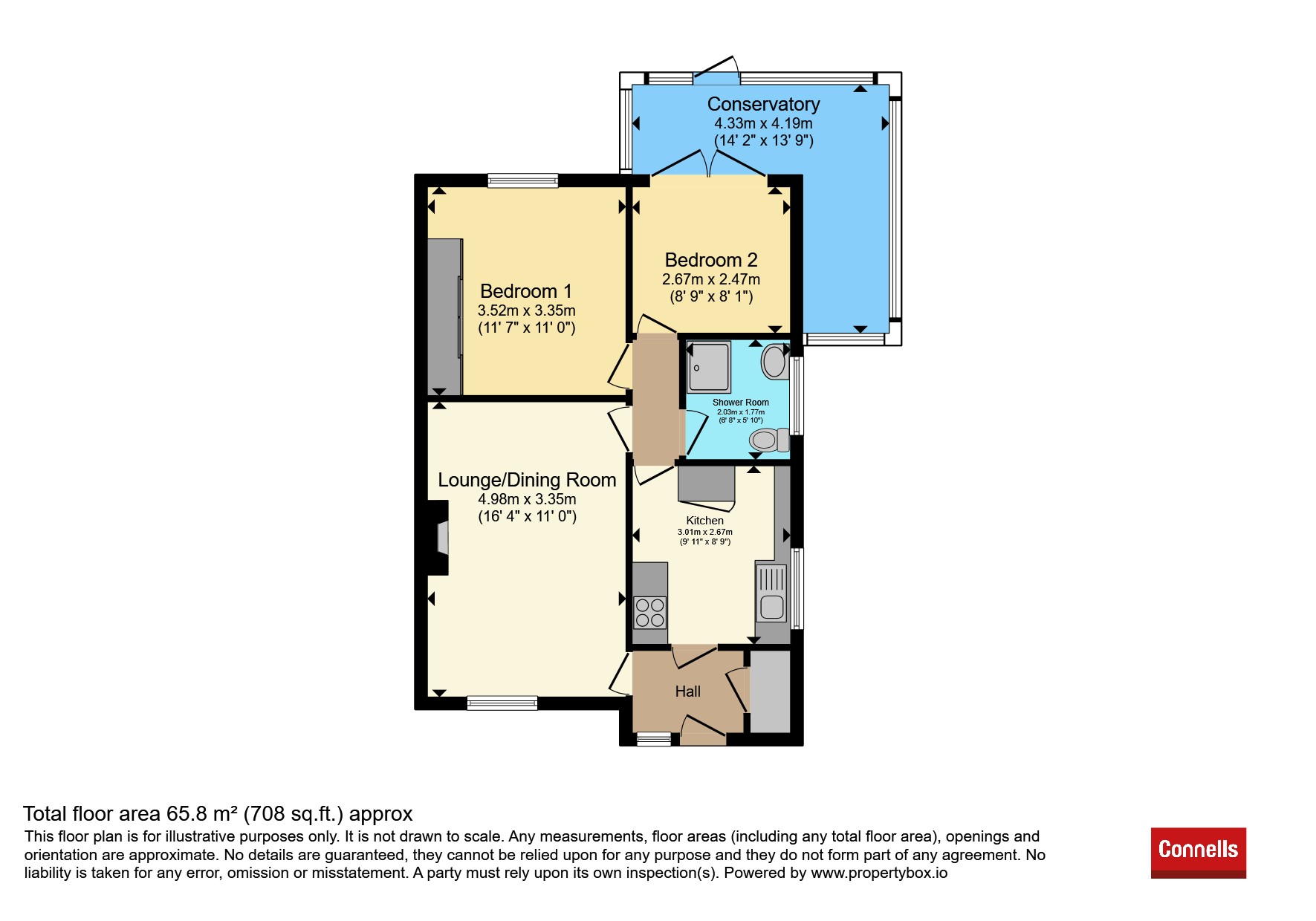 Wheatland Close, Leicester floorplan