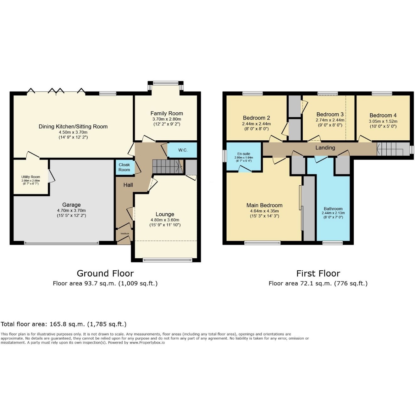 19, Cauldhame street, New carron  floorplan