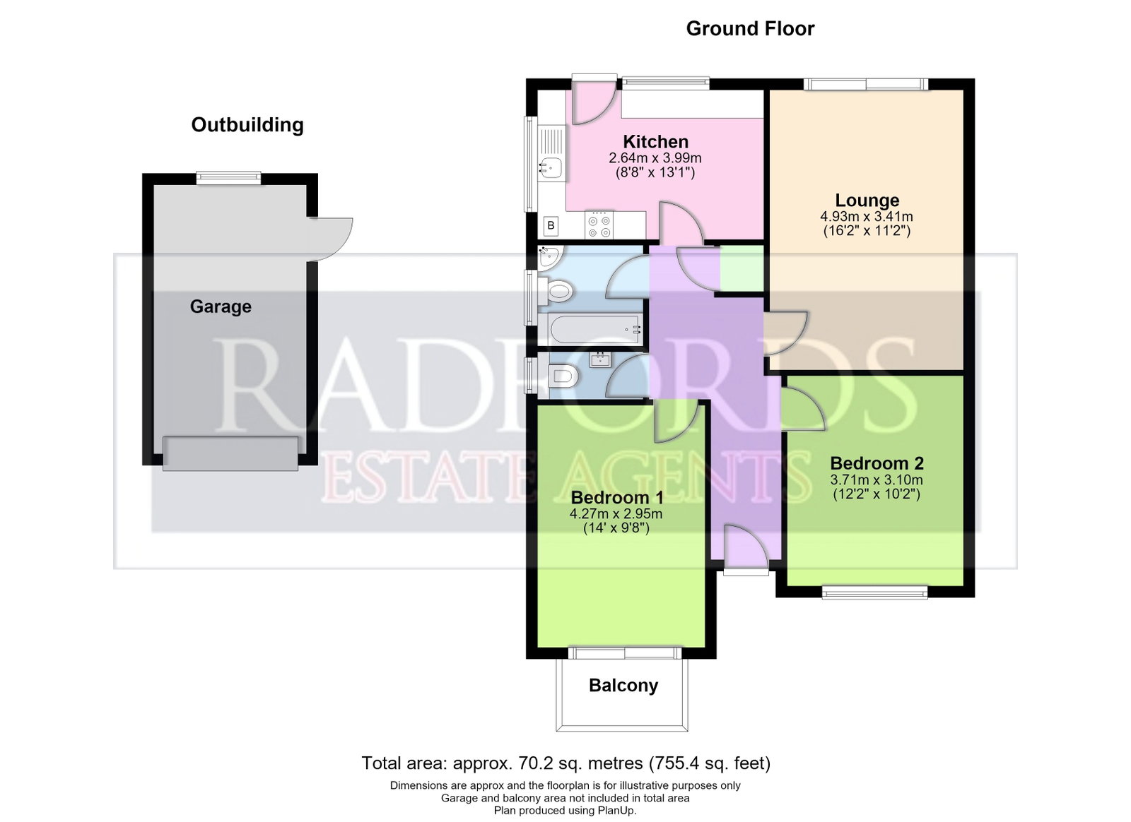 Shanklin, Wheelers Lane, Linton floorplan