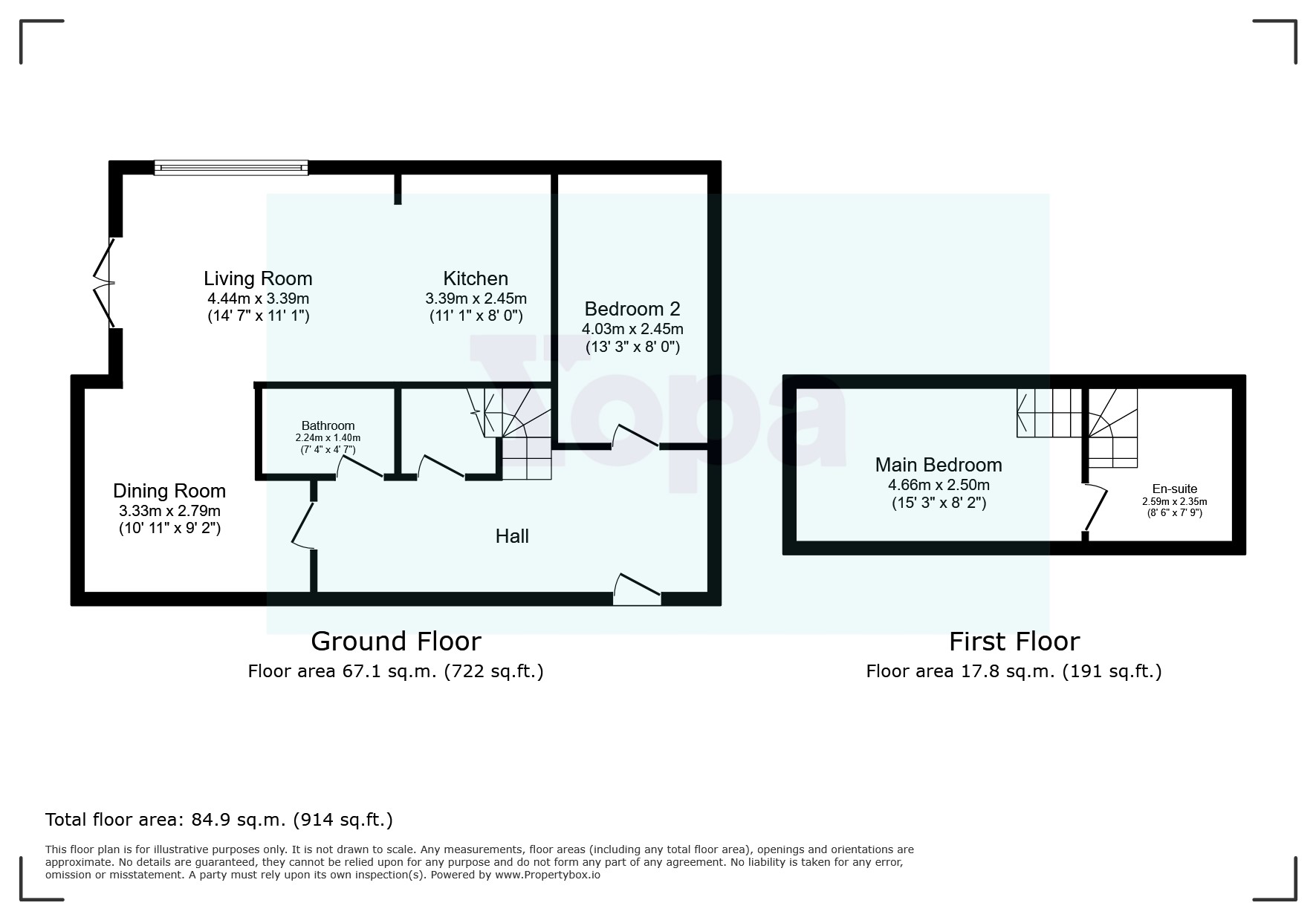 Apartment 61, 1, Crosshall Street, Liverpool floorplan