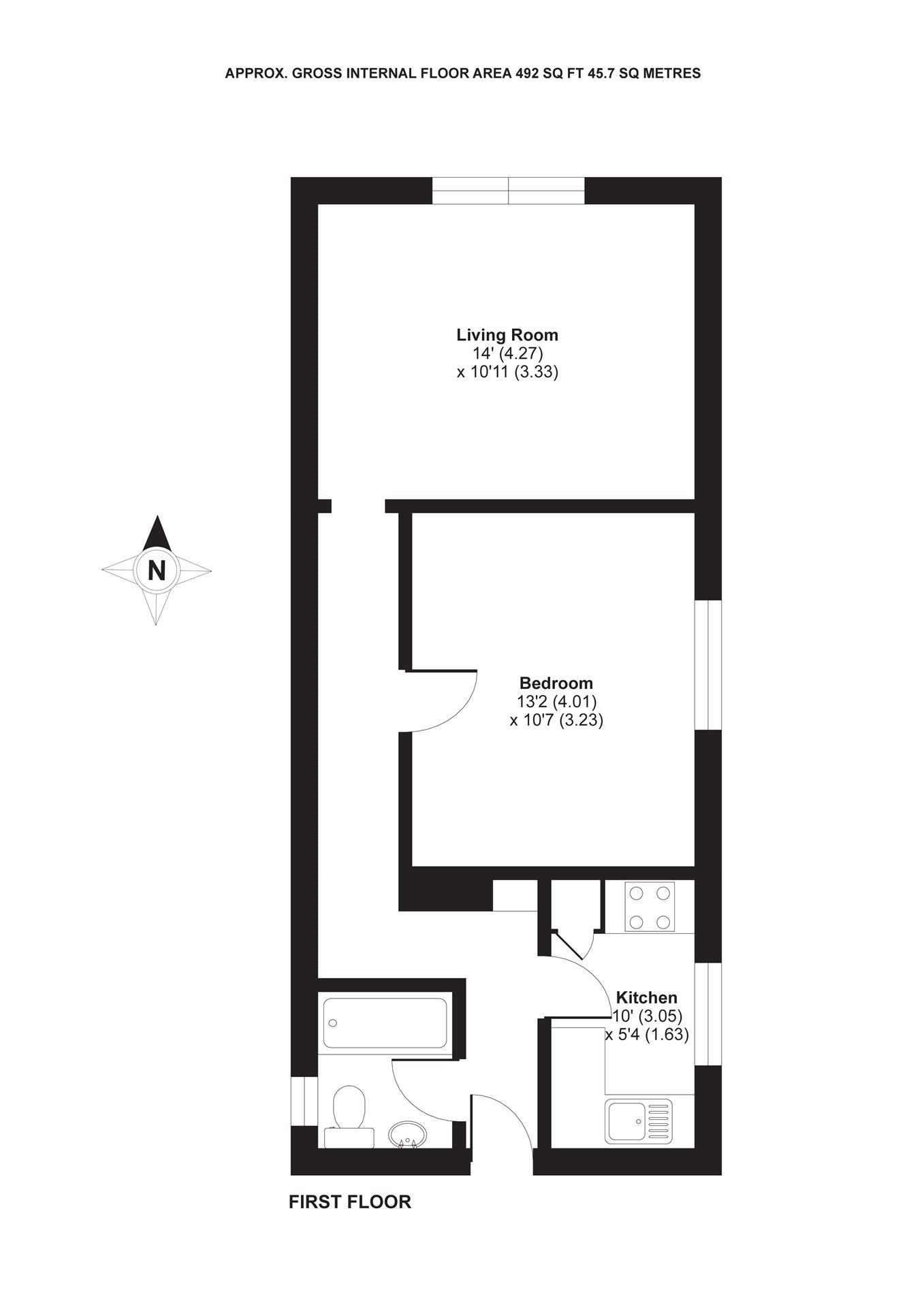 1 Bedrooms Flat for sale in Albany House, High Street, Crowthorne, Berkshire RG45