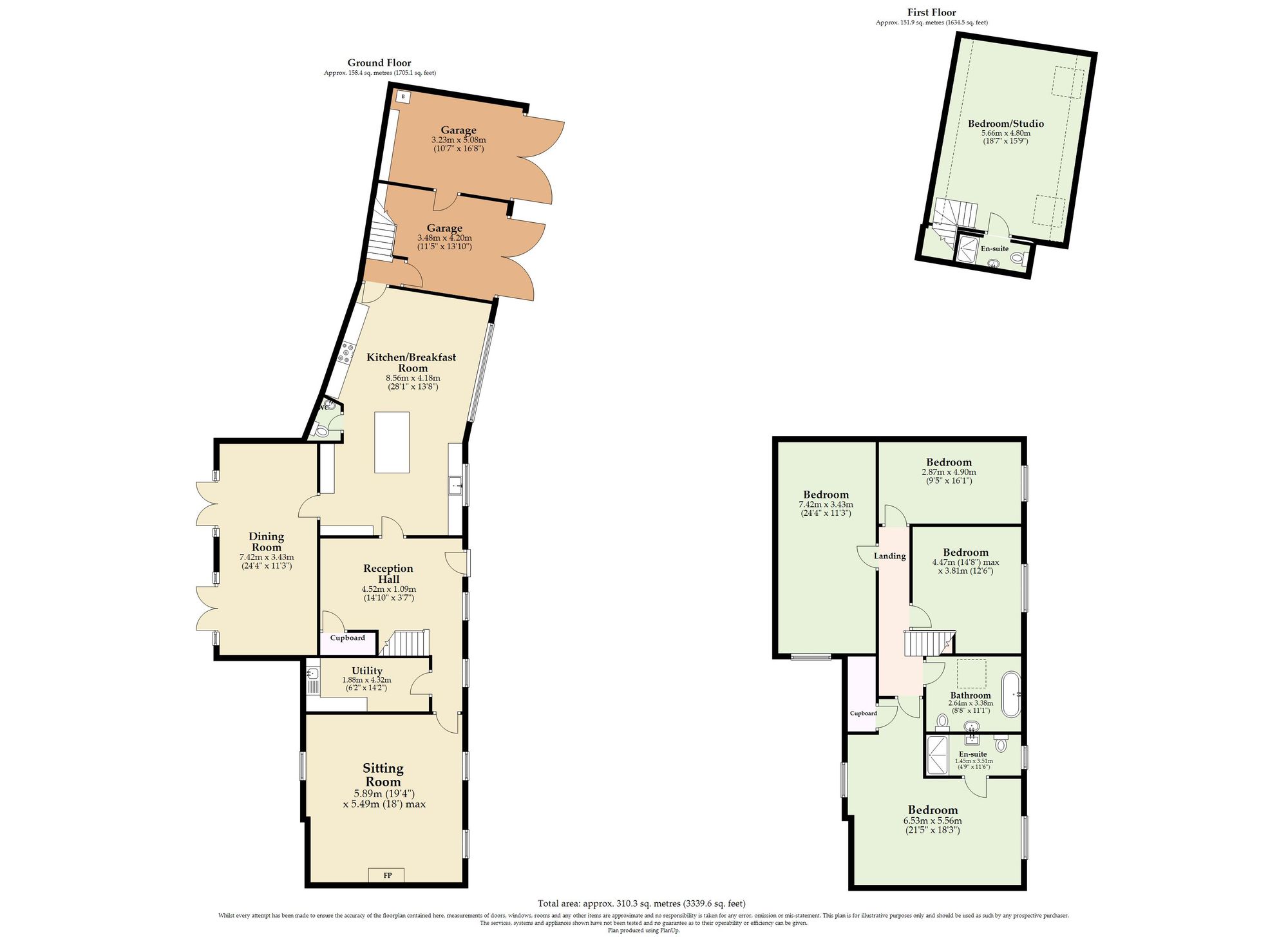 Old Farmhouse Neatherd Moor, Dereham floorplan