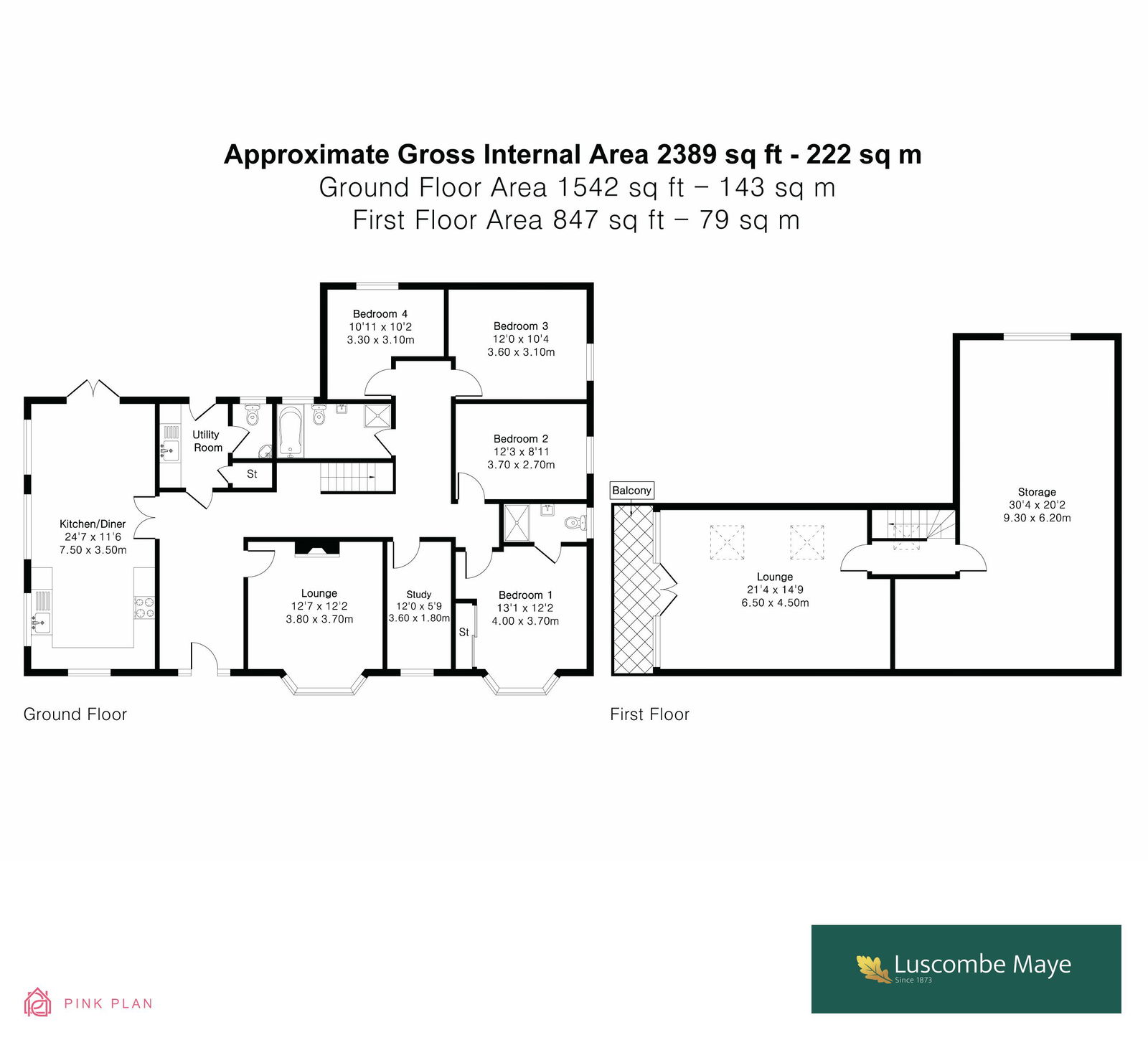 Church Hills, Orley Road, Newton Abbot floorplan