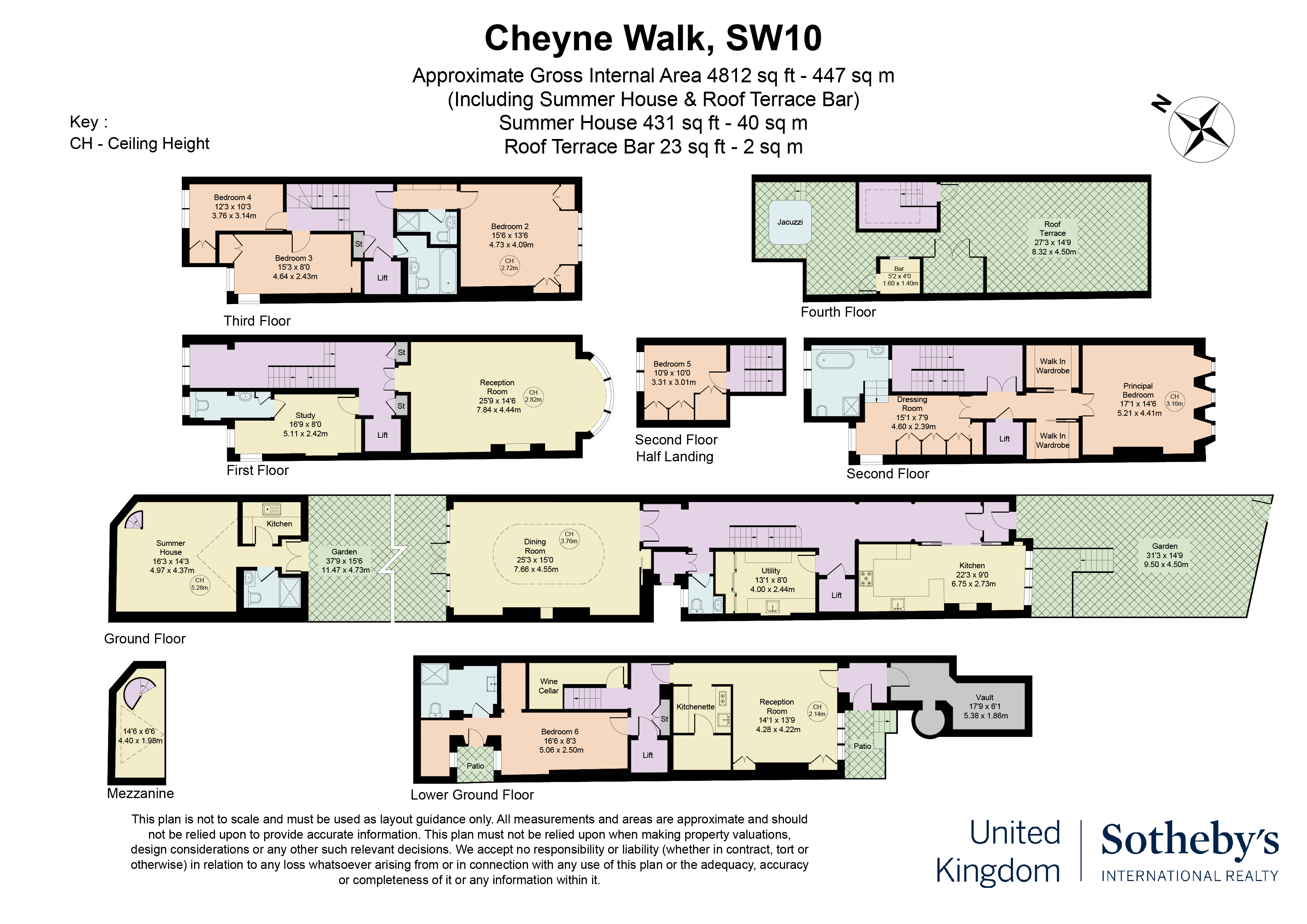 102, 102 Cheyne Walk, London floorplan