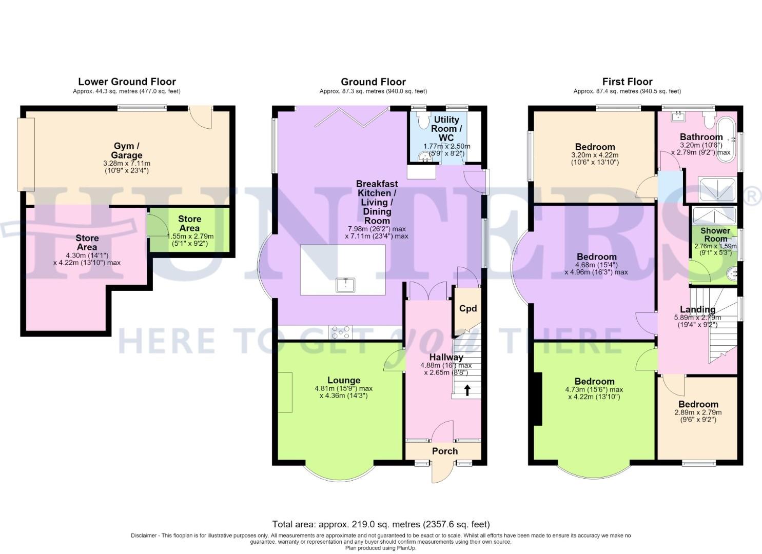 1, Parkside, Manchester floorplan