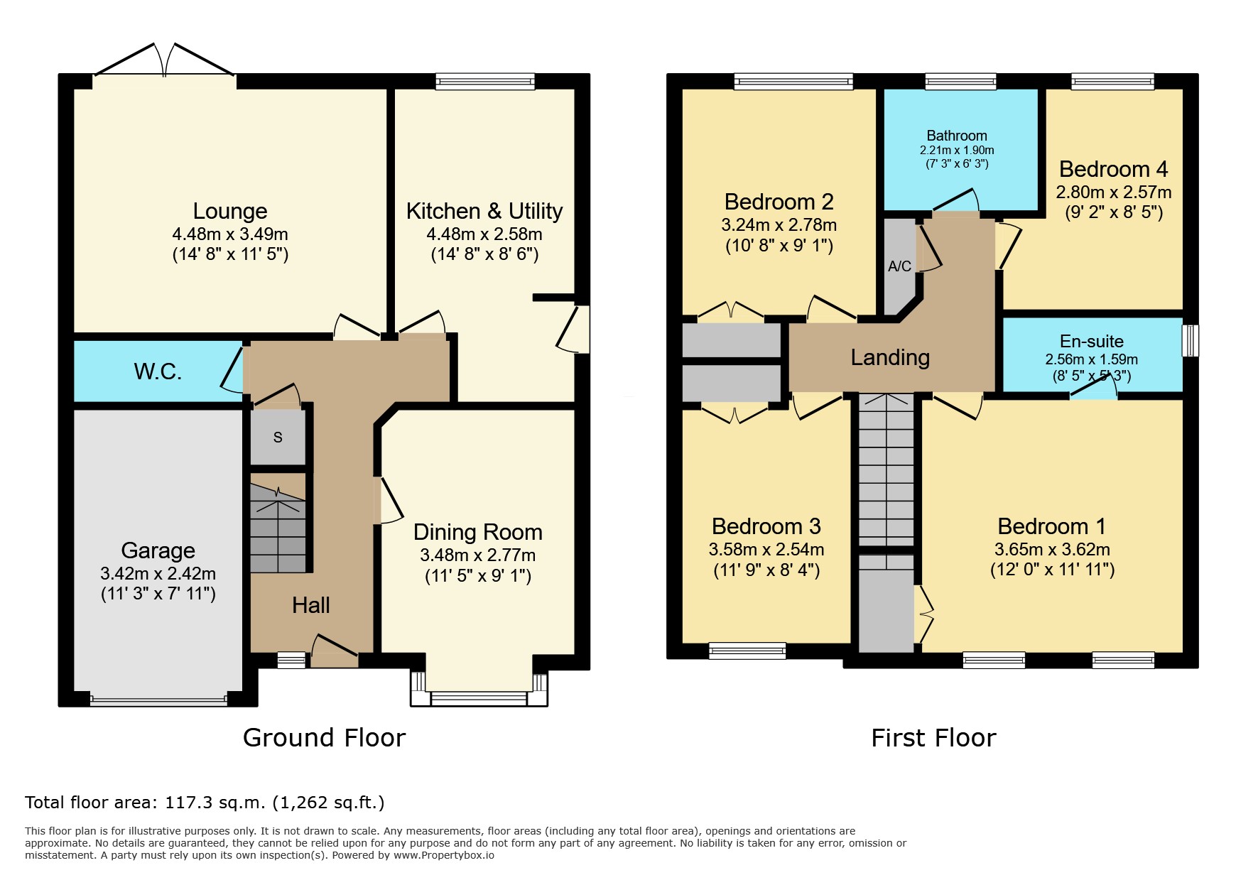 3 Trillium Close, Leicester floorplan
