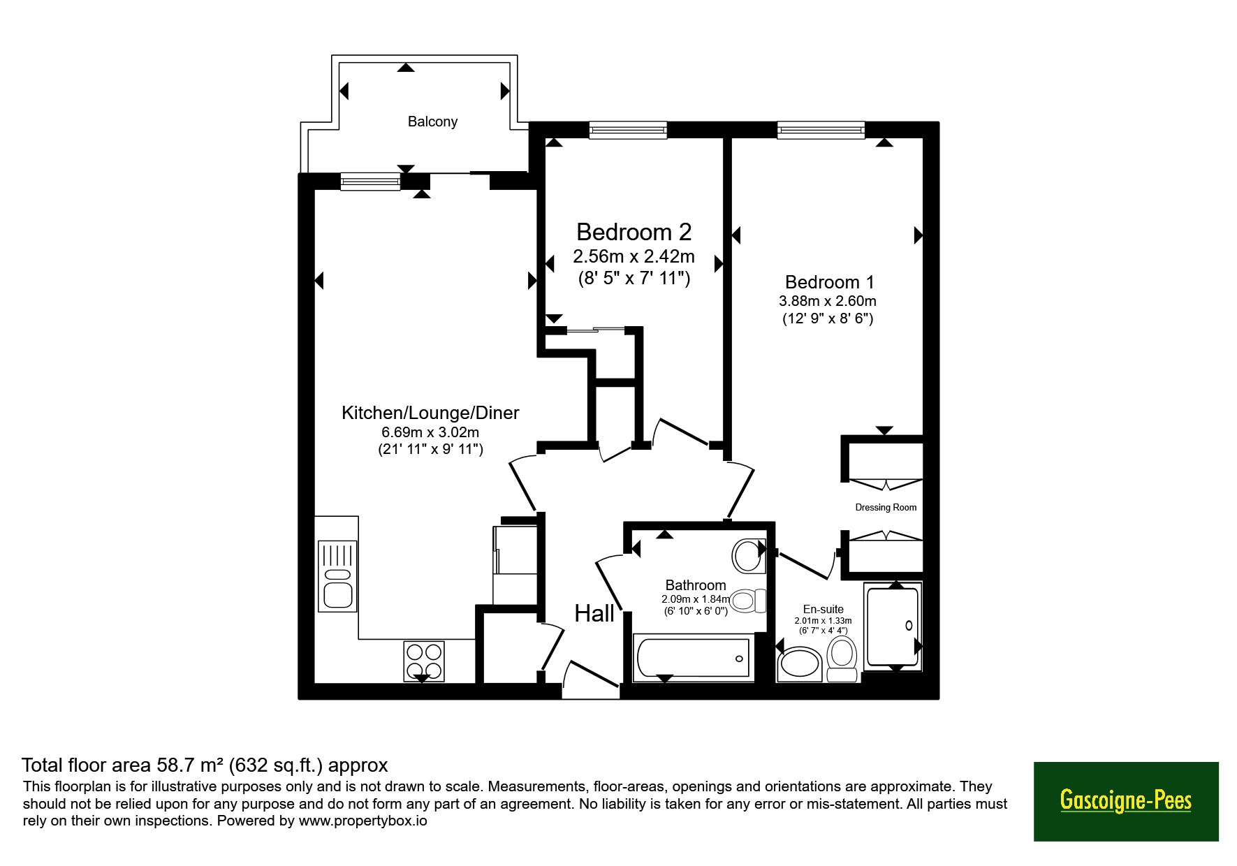 Highbury Drive, Surrey floorplan