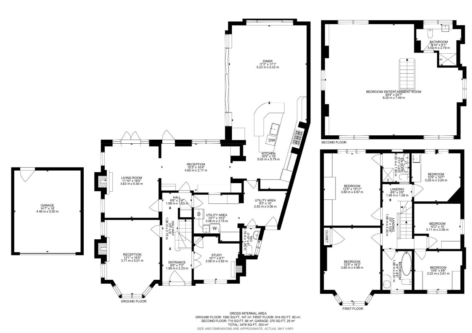 26, Connaught Avenue, Loughton floorplan