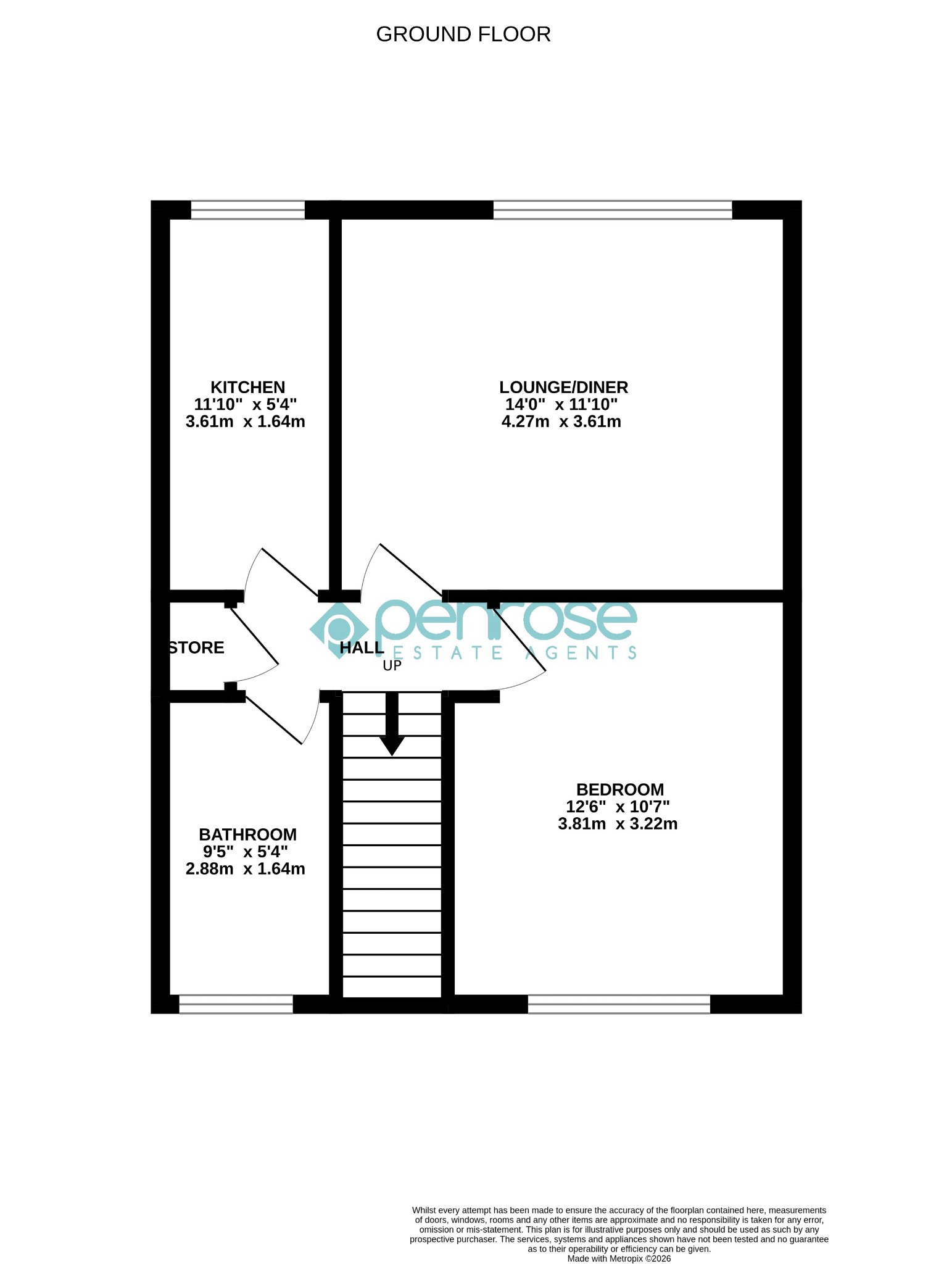 8, Campania Grove, Luton floorplan