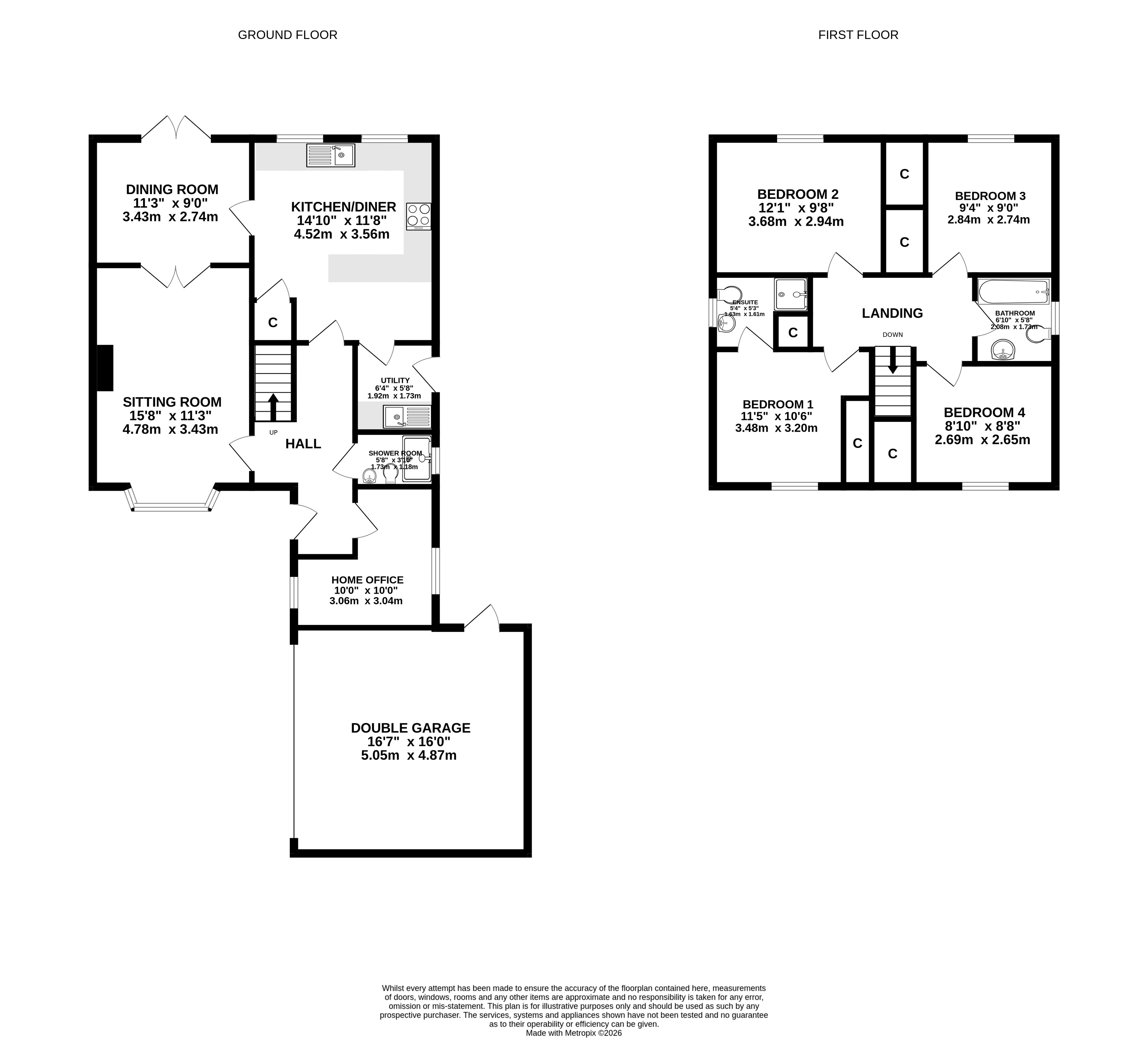 43, Nordens Meadow, Taunton floorplan