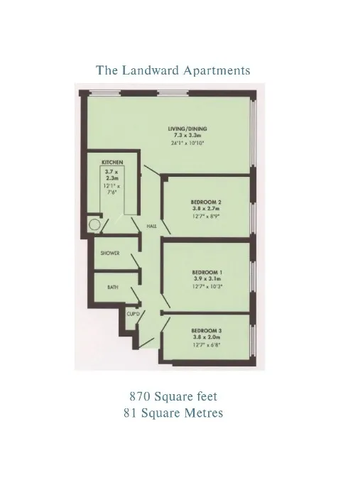 Landward Court, Harrowby Street, London floorplan