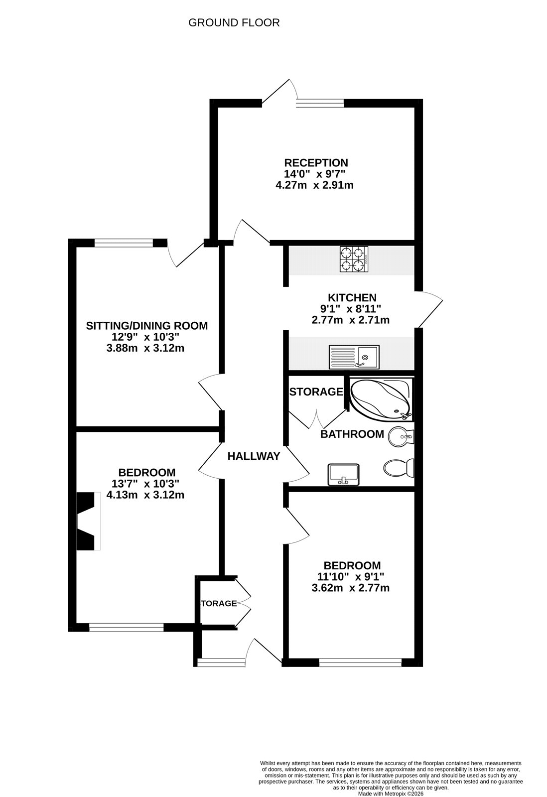 35, Longmeadow, Frimley floorplan