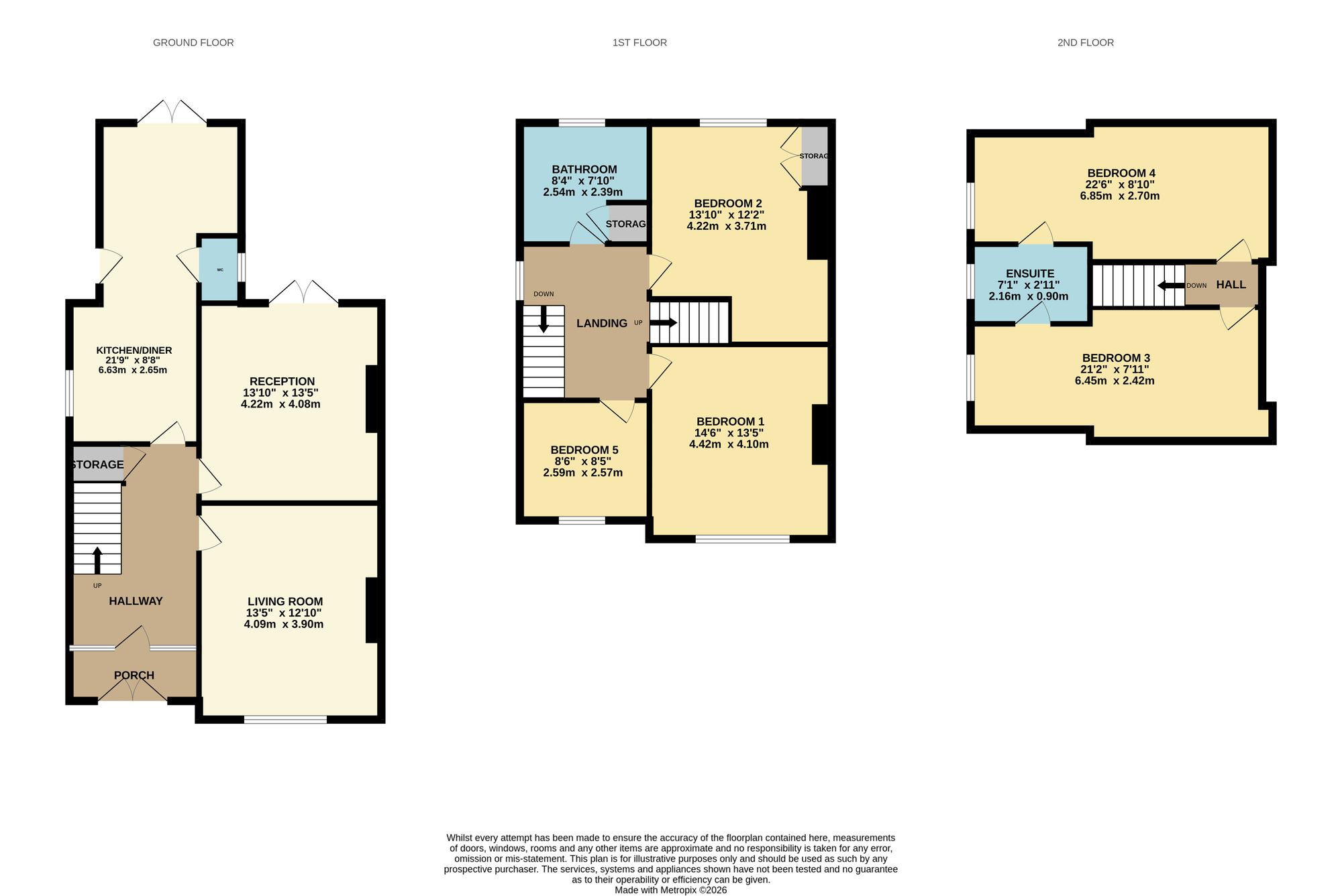 Grosvenor House Grosvenor Avenue, Sutton-In-Ashfield floorplan