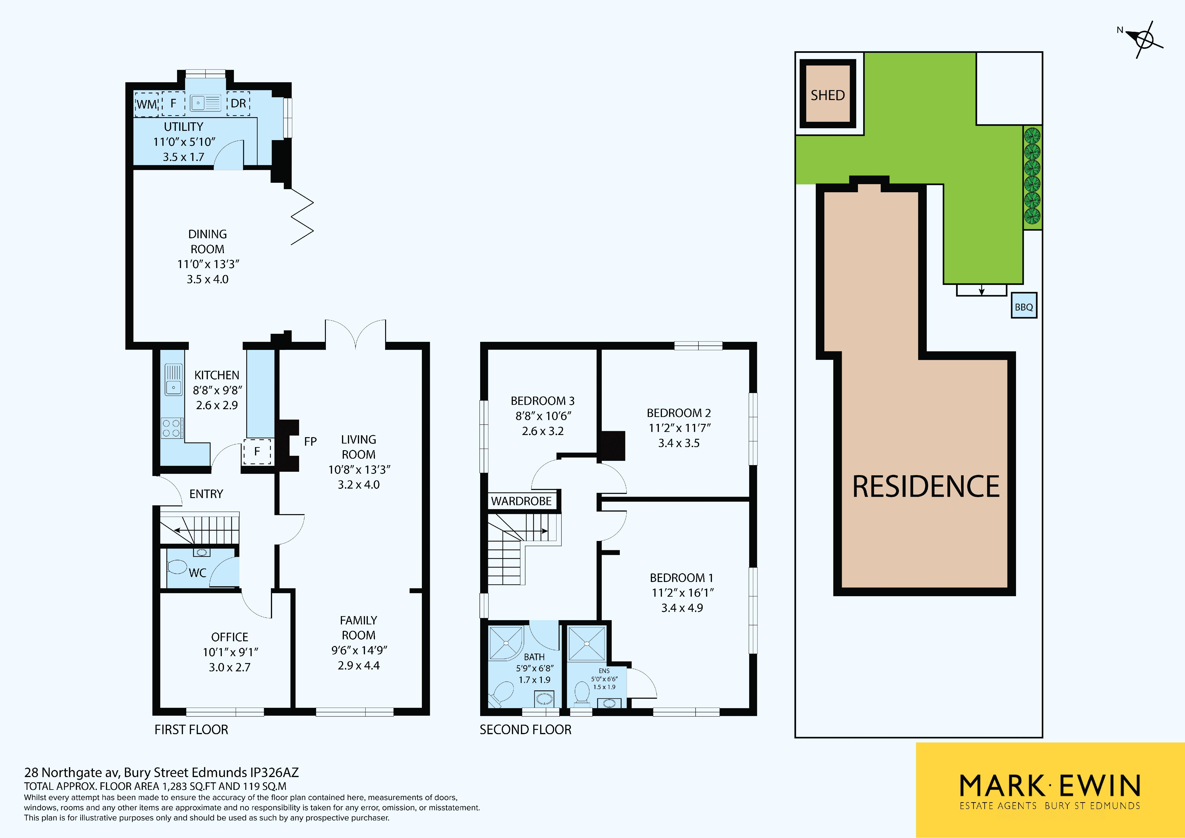 28, Northgate Avenue, Bury St. Edmunds floorplan