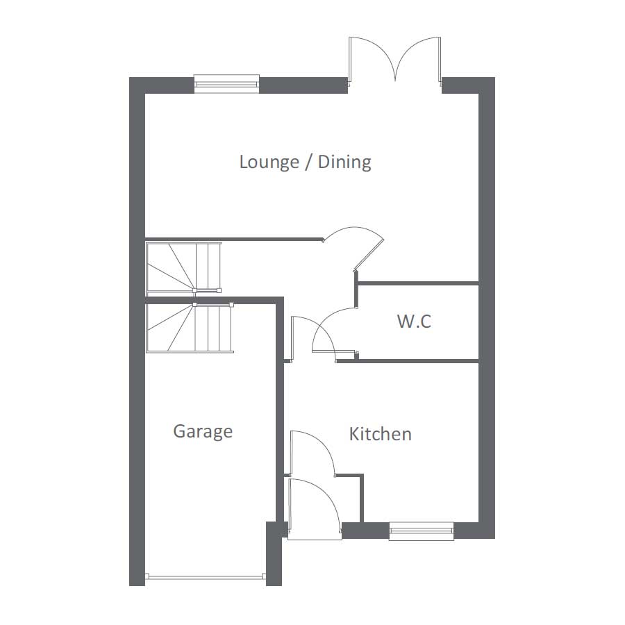 "The Falstone" at White House Road, Newcastle Upon Tyne NE15, 3 bedroom property for sale