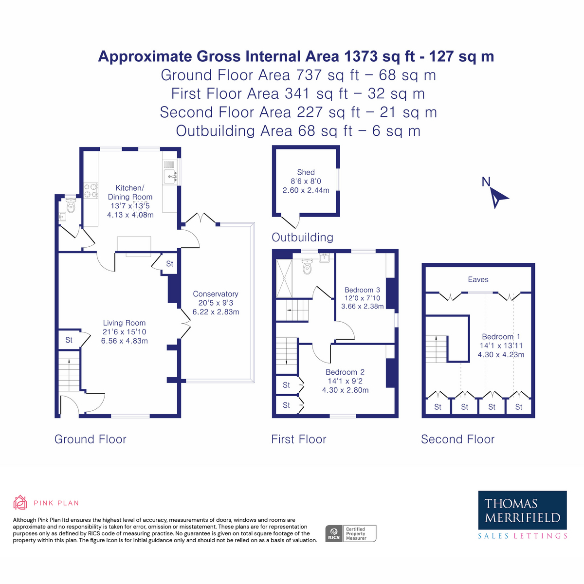 Corner House Cottage, High Street, Islip floorplan