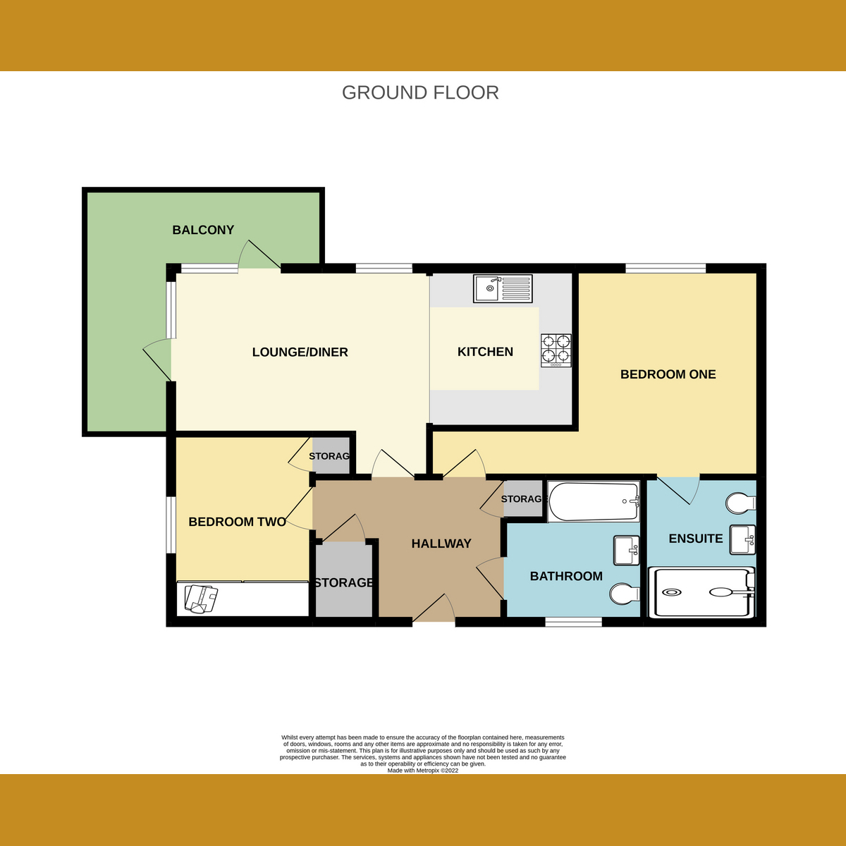 Flat Flat 5, Nova House, Cole Court, Southend-on-sea floorplan