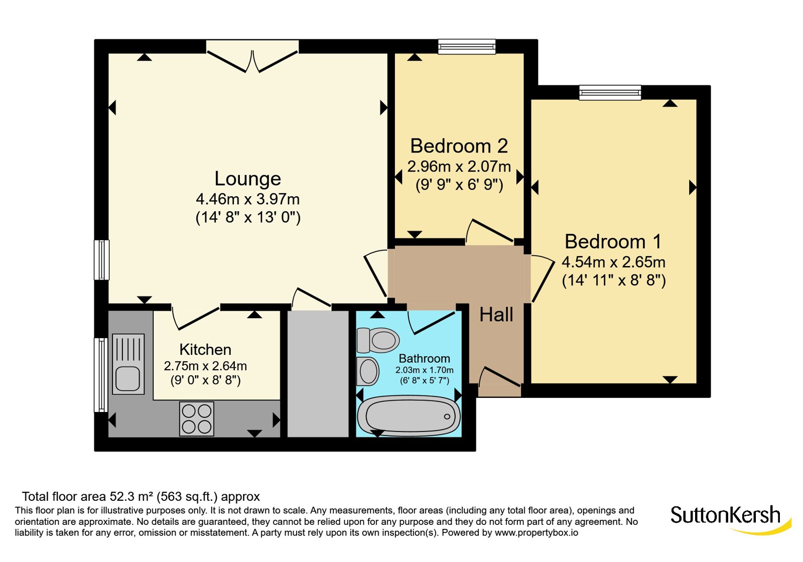 35, Aigburth House, 50, Aigburth Vale, Merseyside floorplan