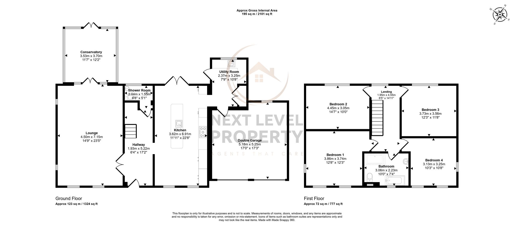 4 Chapel Lane, March floorplan