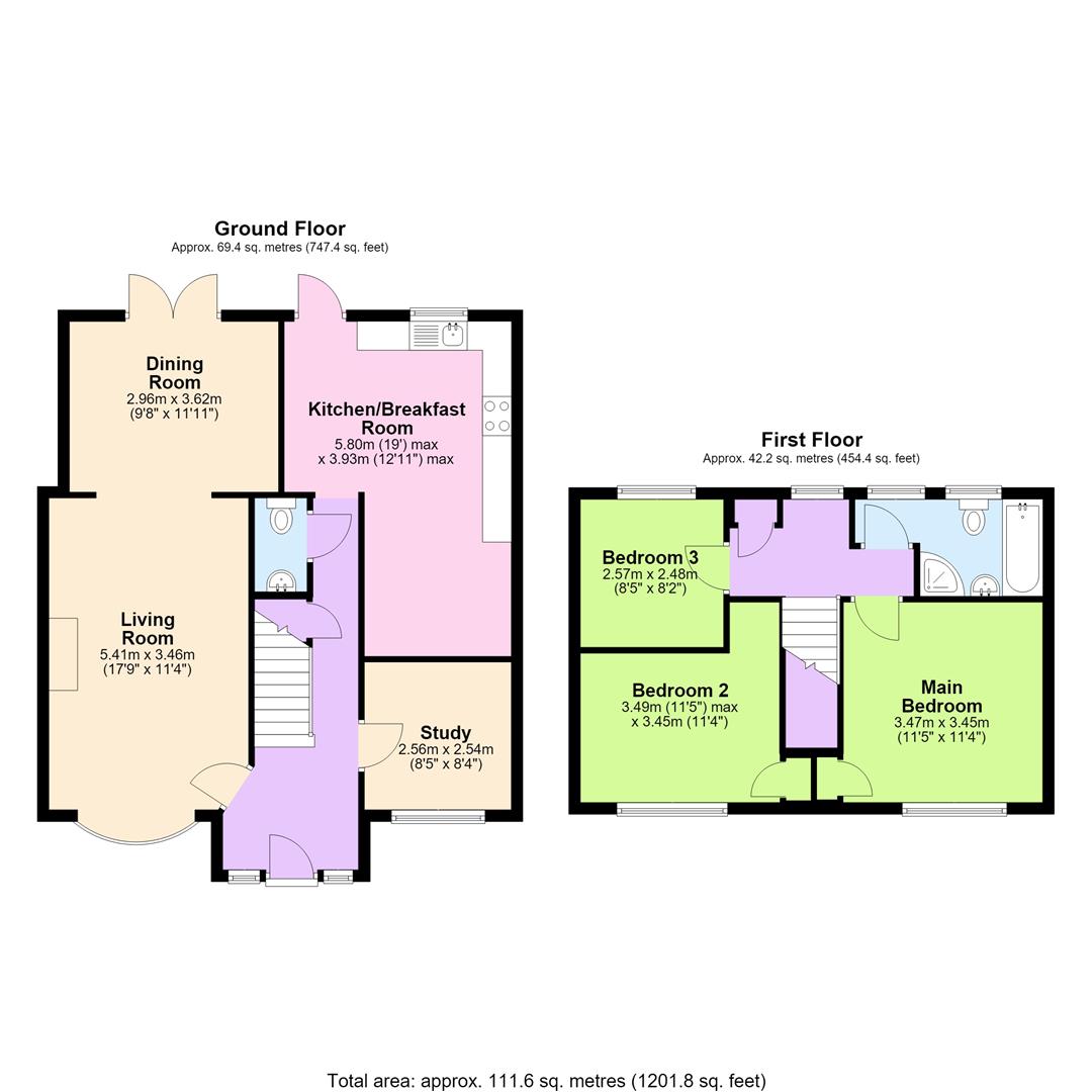 14, Beechfield, Kings Langley floorplan