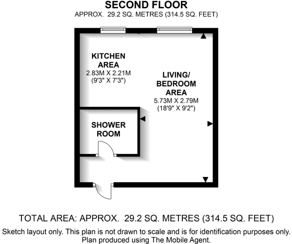70 Balfour Court, Station Road, Harpenden floorplan