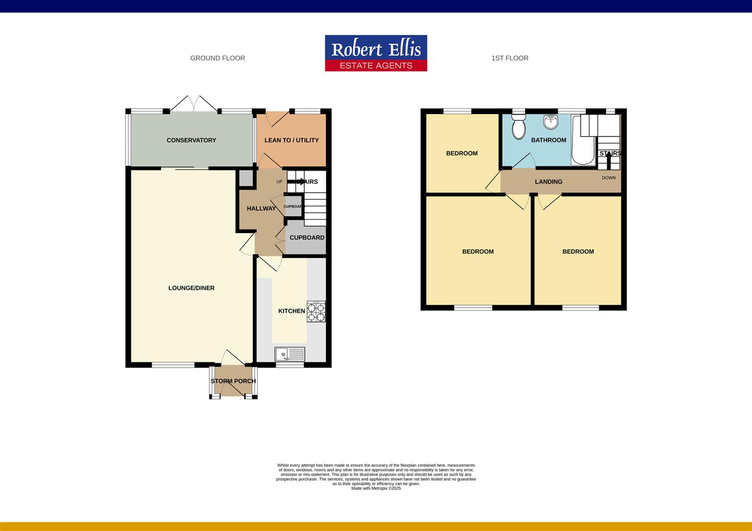 1, Cuxton Close, Nottingham floorplan