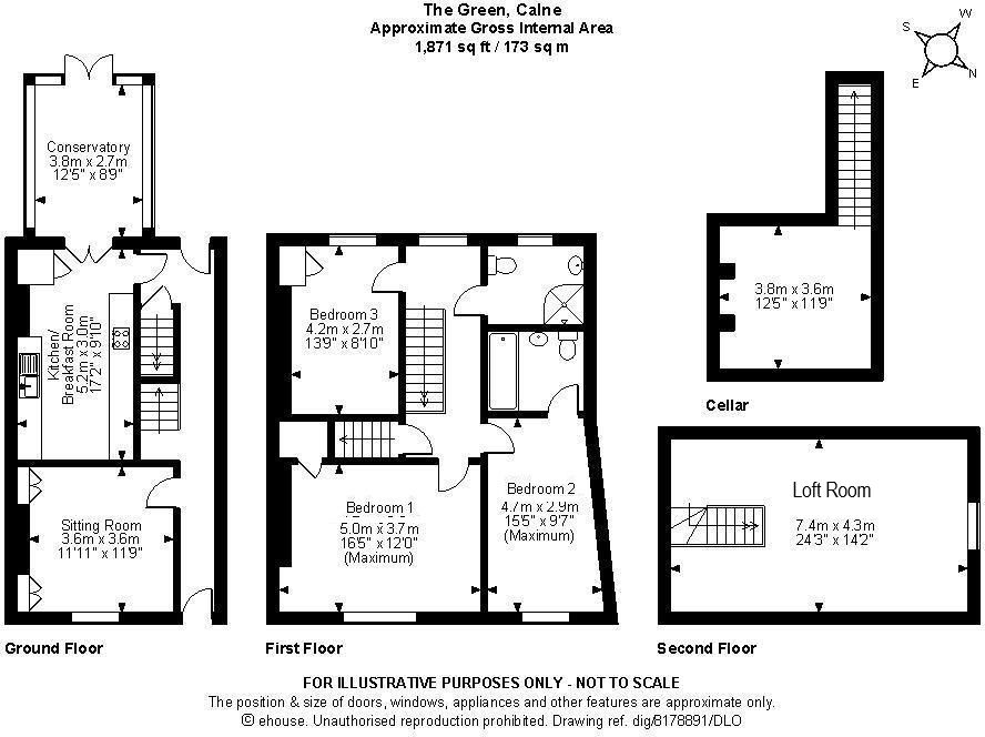 32, The Green, Calne floorplan