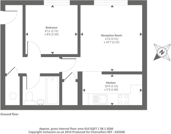 1 Bedrooms Flat to rent in Oakley Road, Chinnor OX39