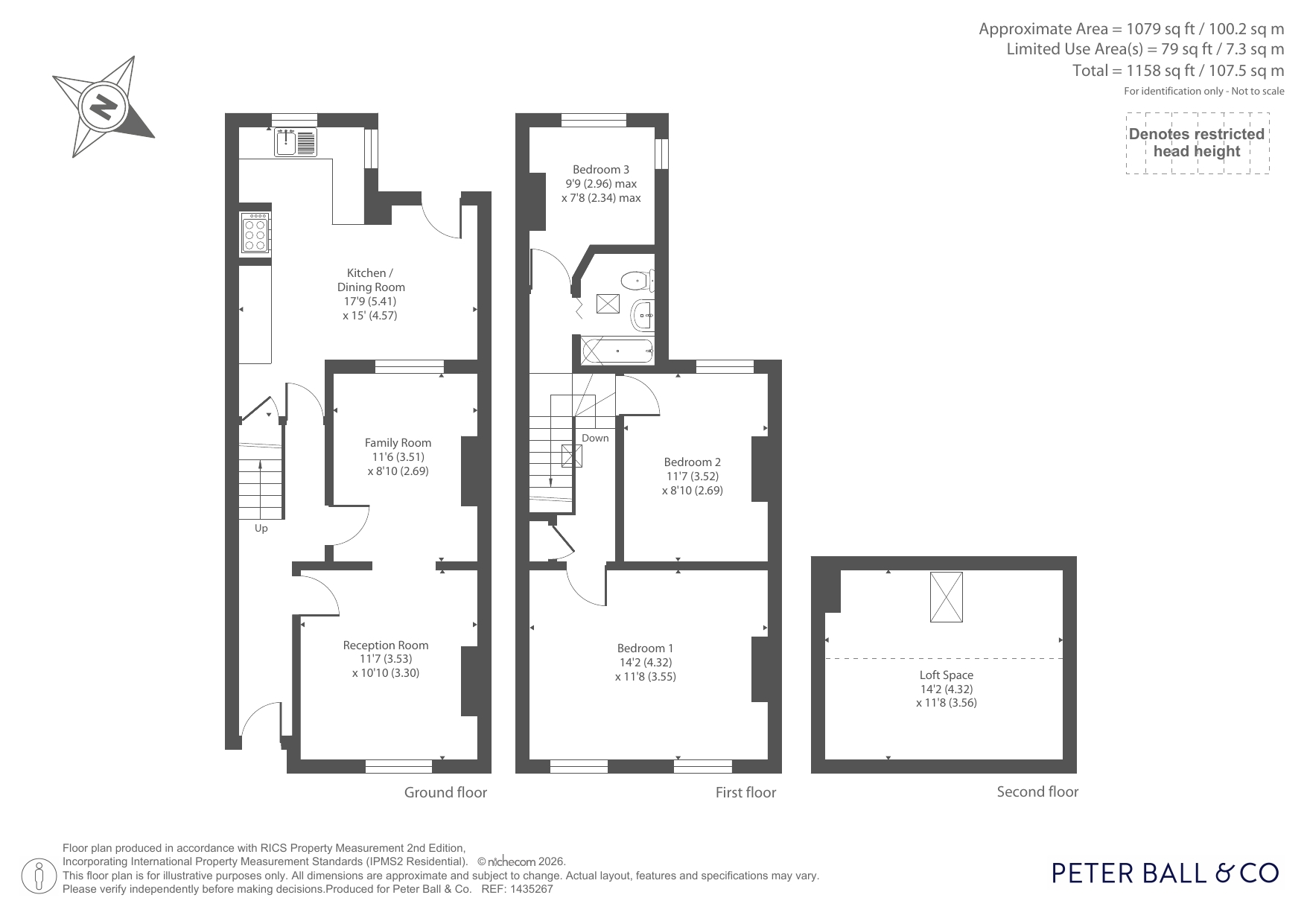 31, Dagmar Road, Gloucestershire floorplan