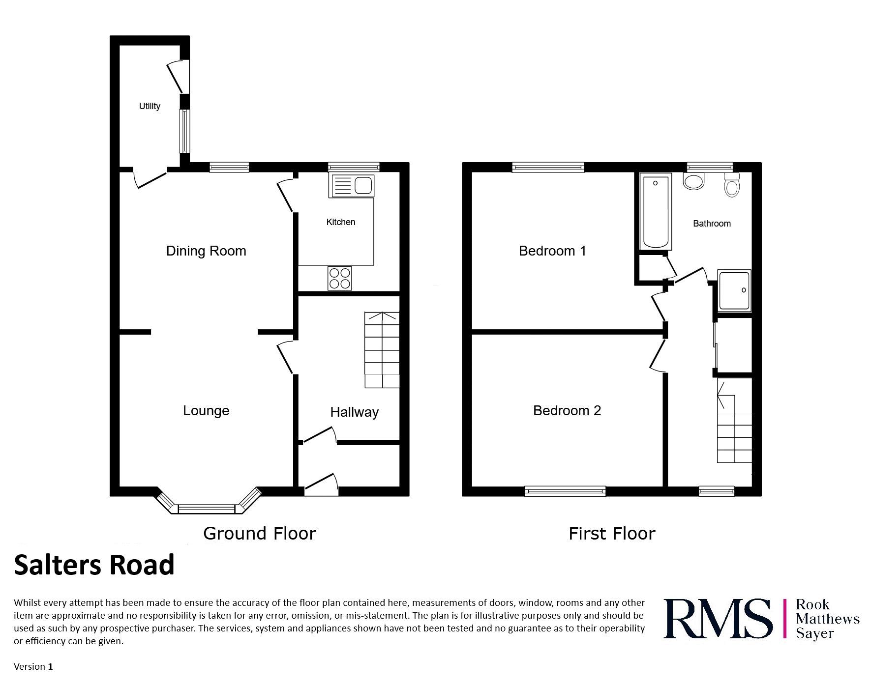 Salters Road, Newcastle Upon Tyne floorplan