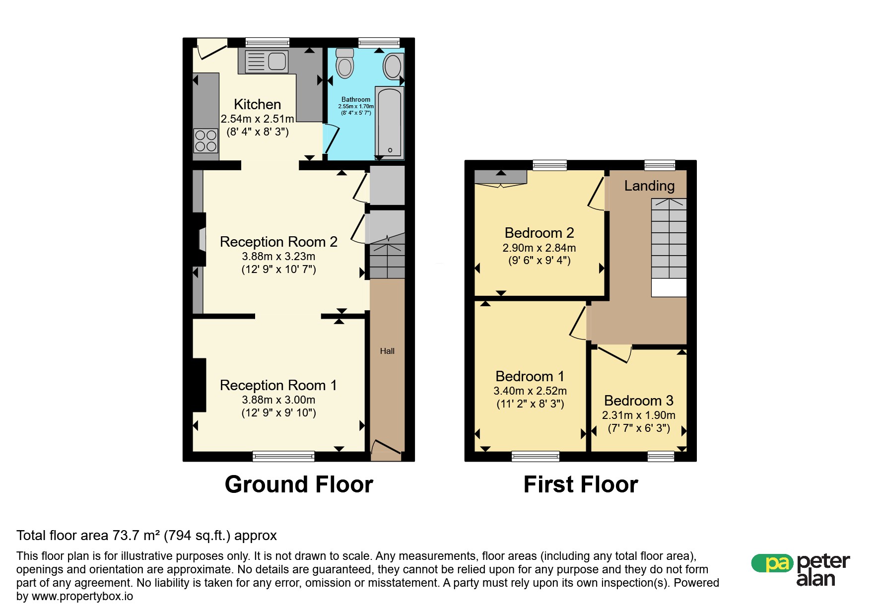 7, Railway Terrace, Swansea floorplan
