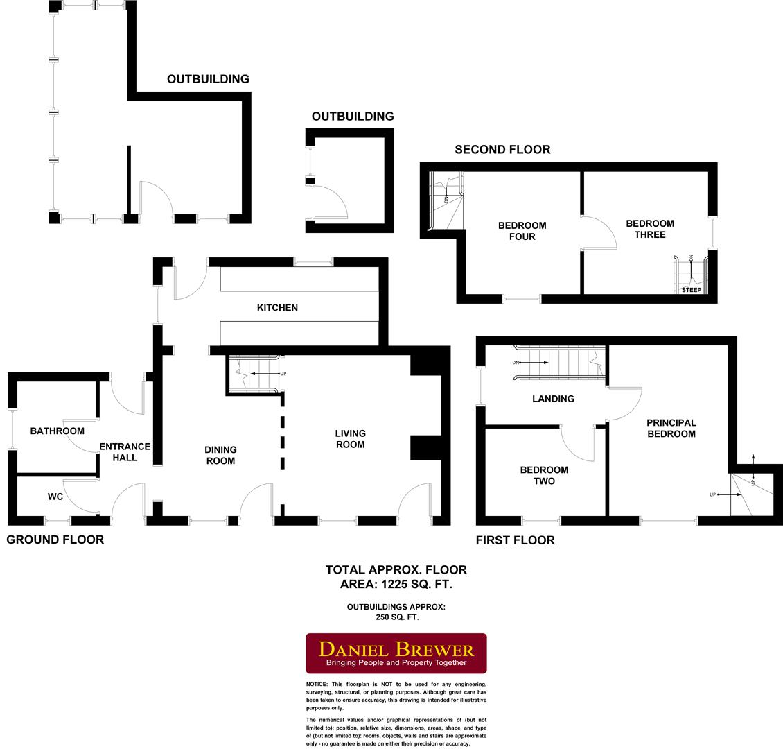Willow View, High Street, Dunmow floorplan