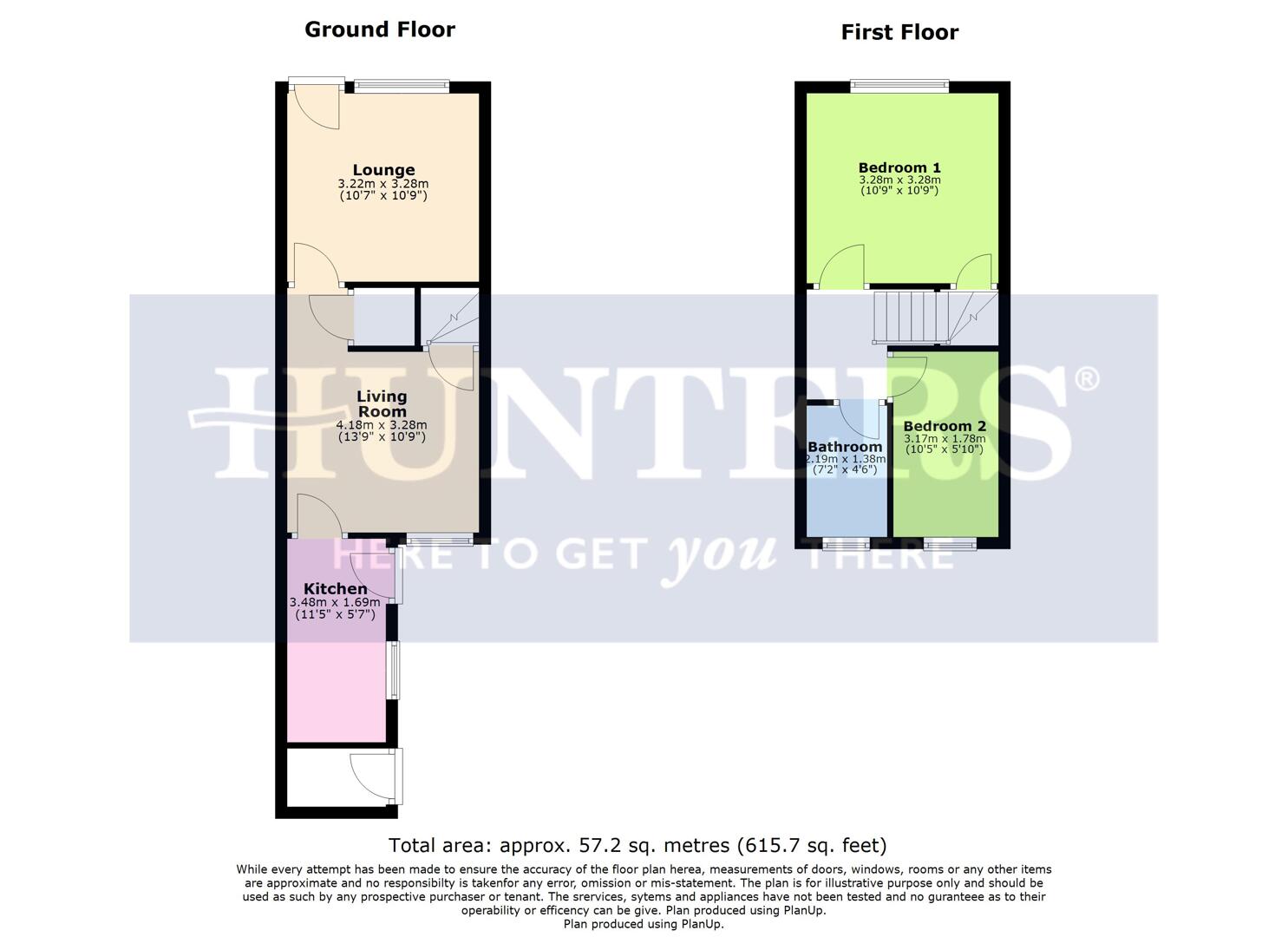31, Manor Street, Wigston floorplan