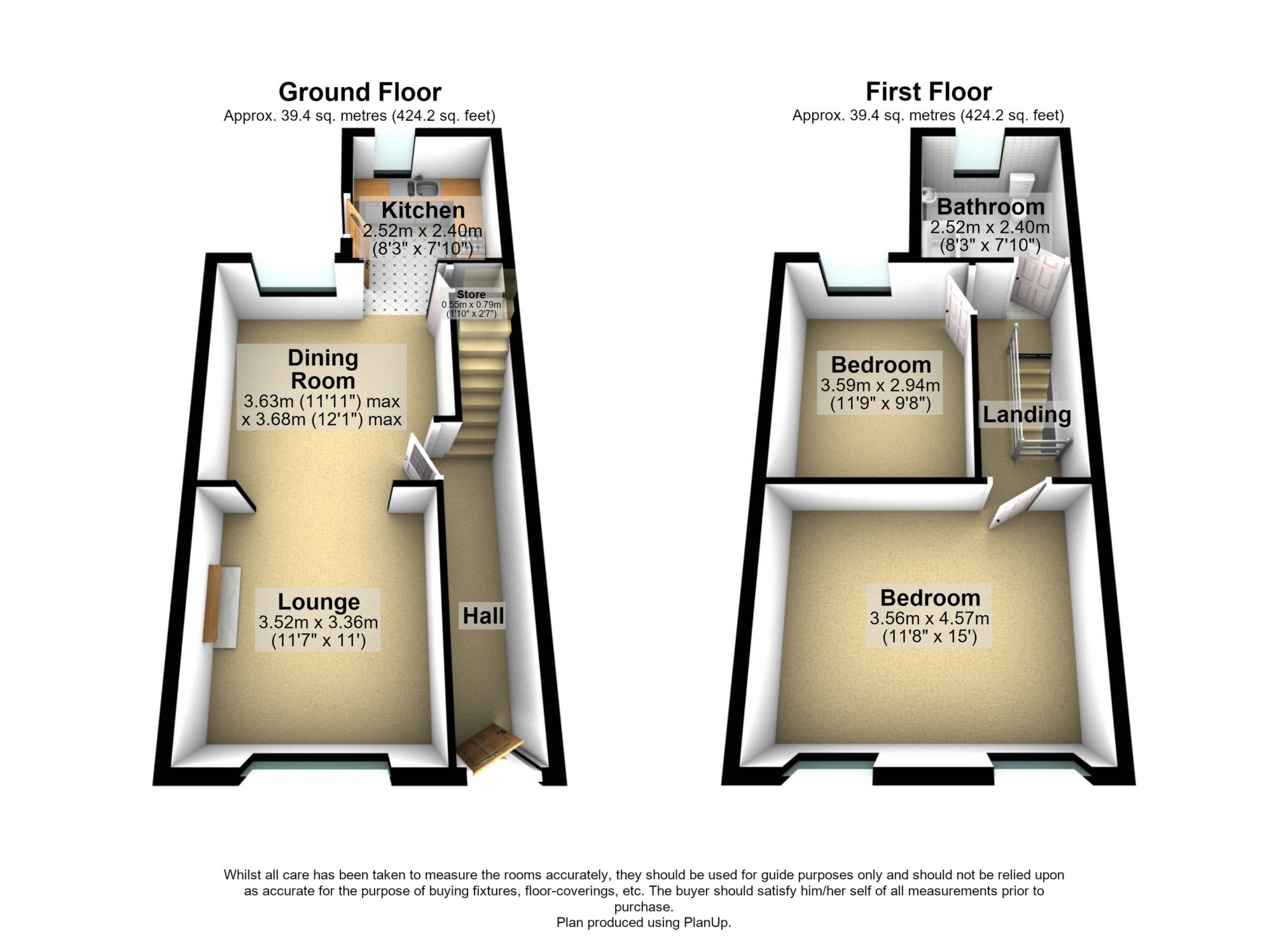54, Frederick Street, Denton floorplan