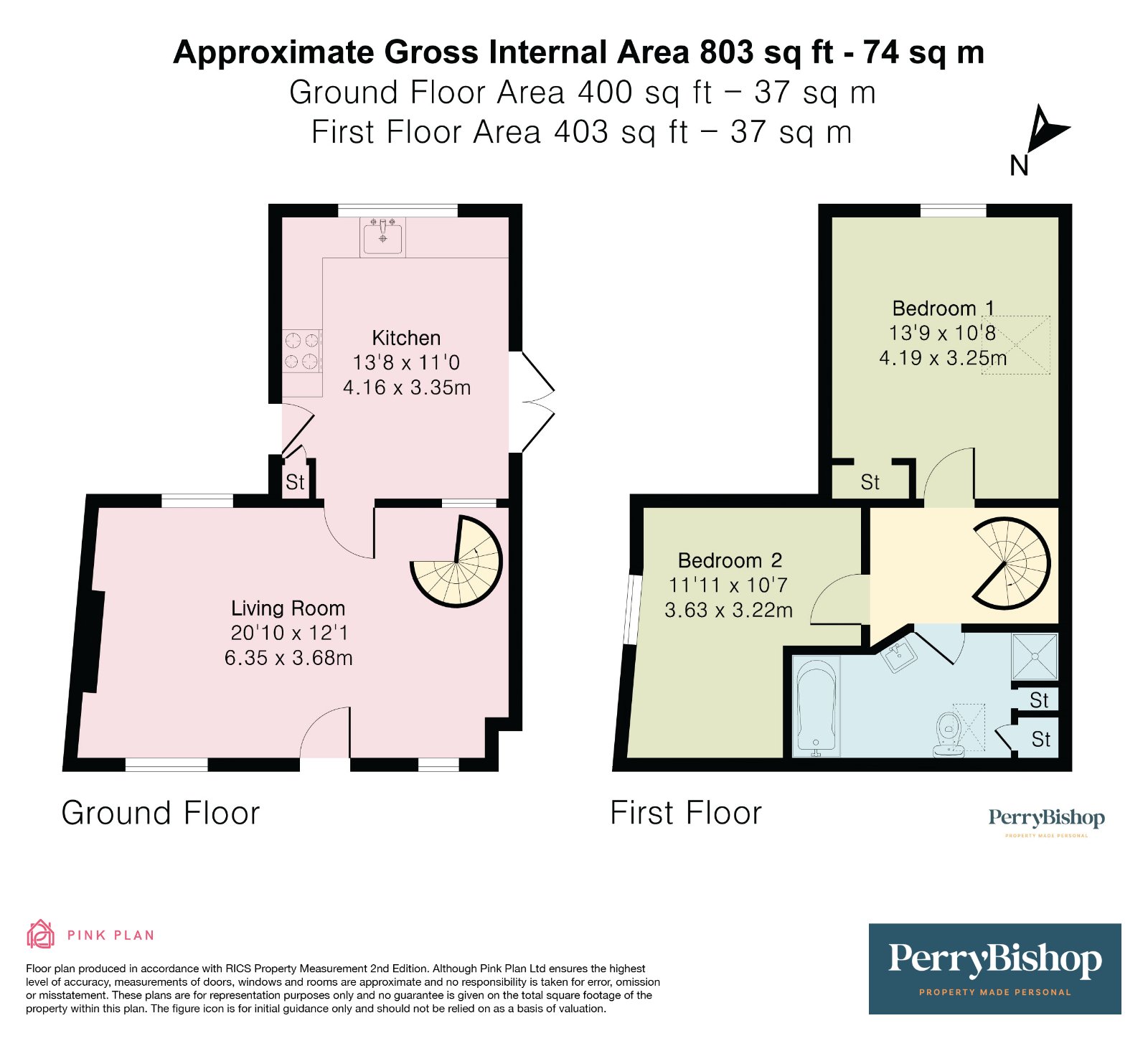 1 Church View,, The Street, Stroud floorplan