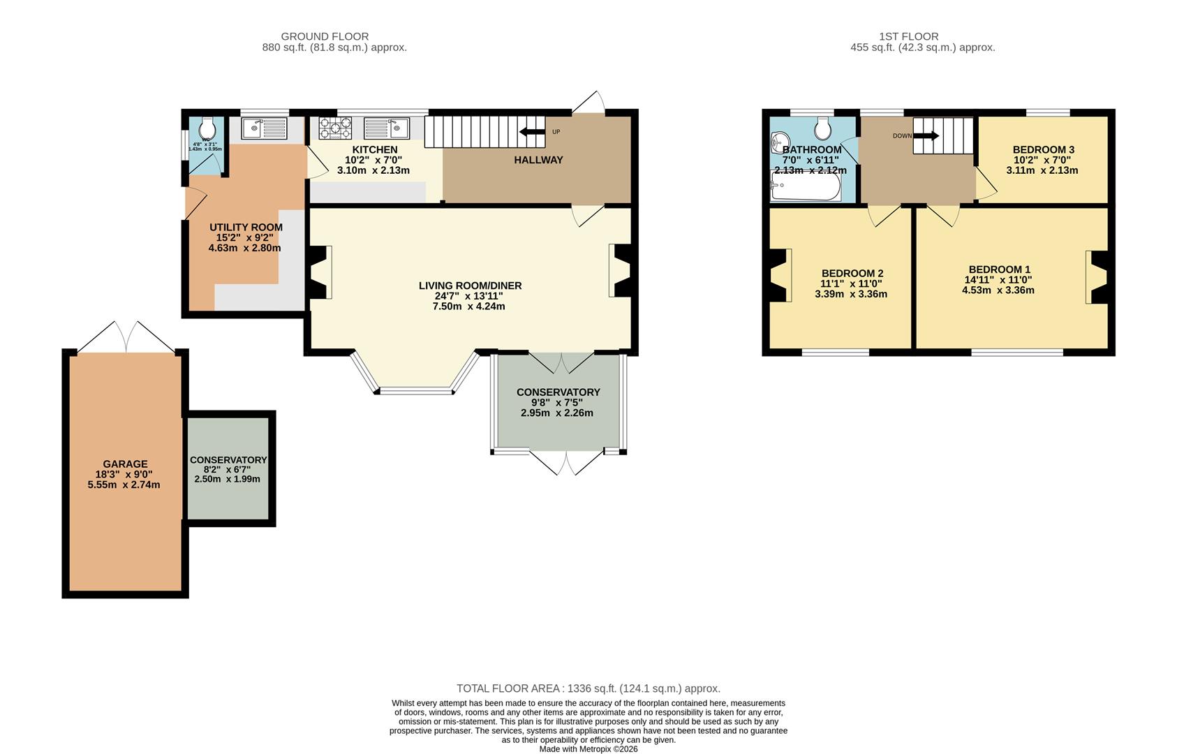 76, Beechwood Avenue, Cambridge floorplan