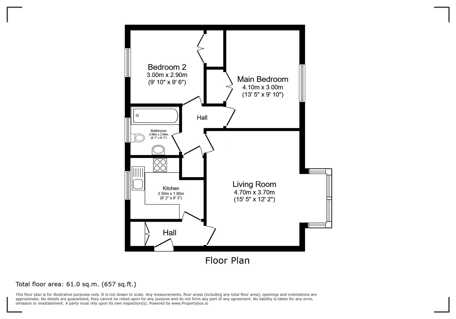 44 Beverley Court,, Cedar Drive, Berkshire floorplan