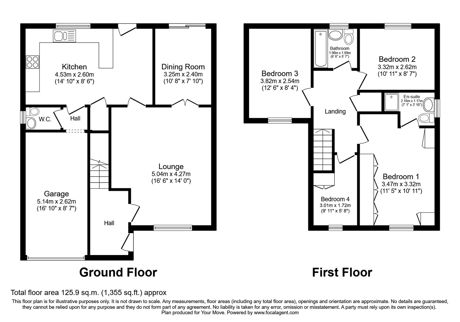 7, Saltram Close, Manchester floorplan