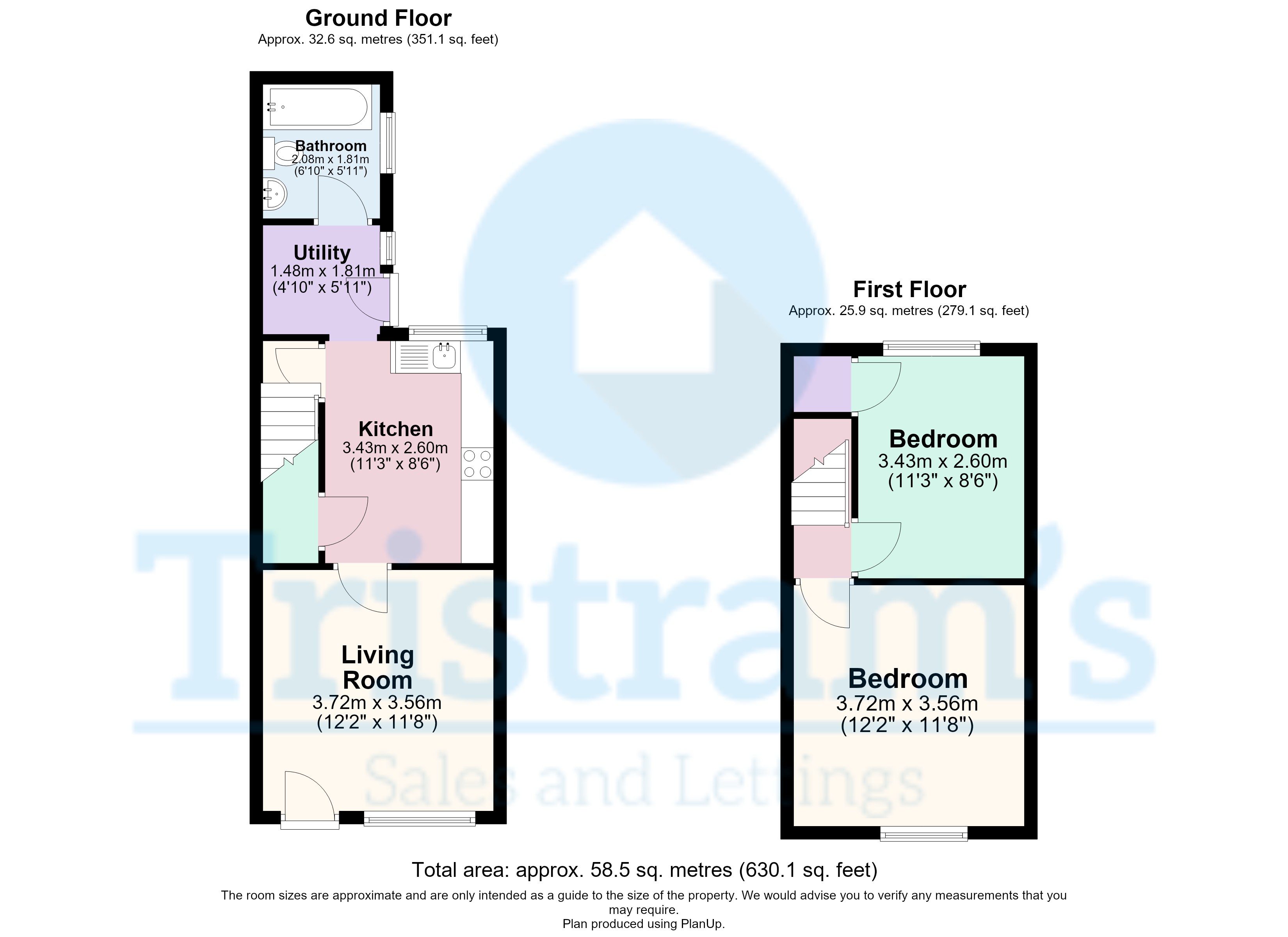 Vernon Avenue, Nottingham, Execulets floorplan