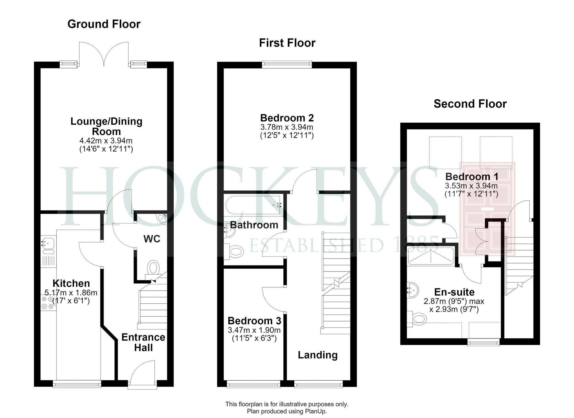 7 Olive Way, Bury St. Edmunds floorplan