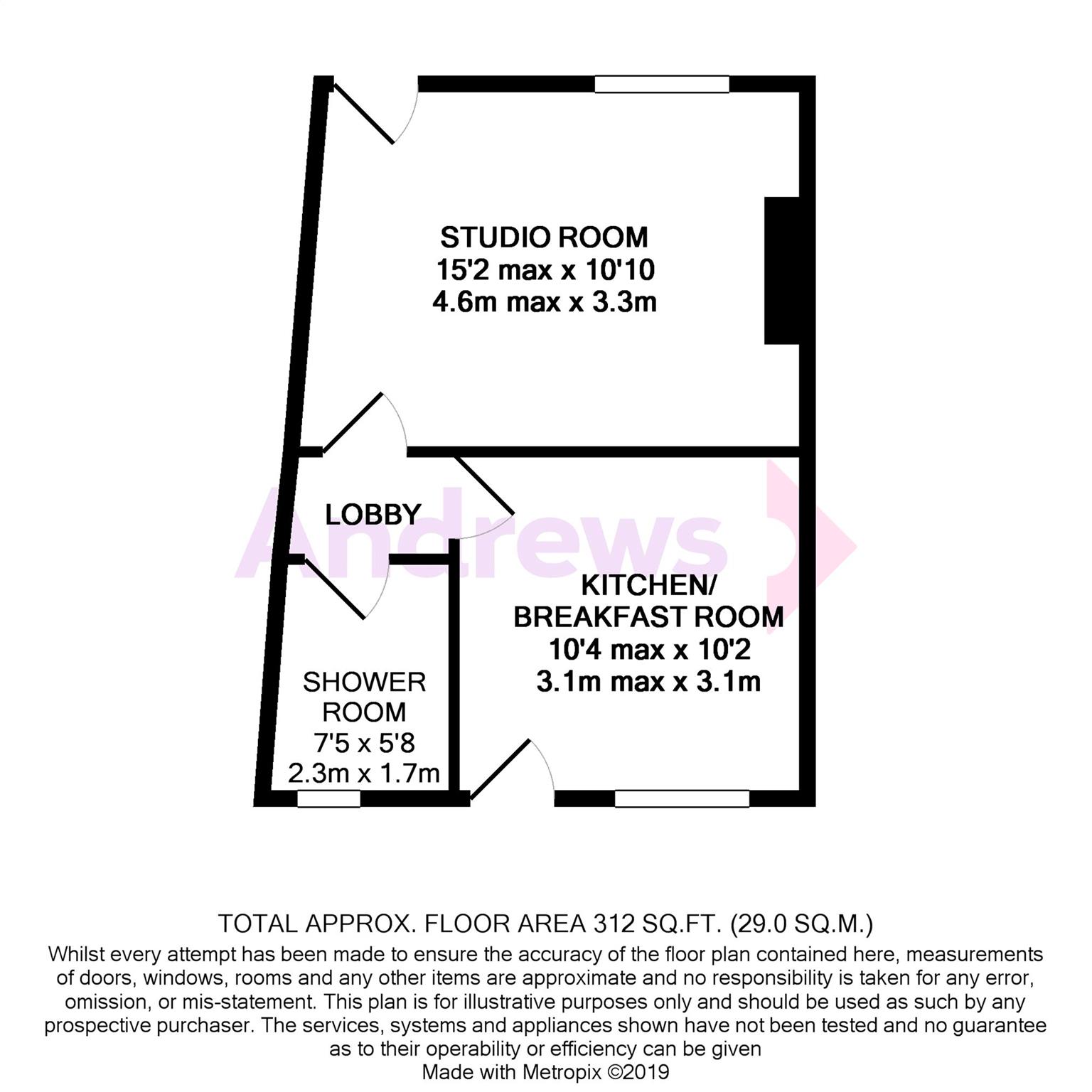 1 Bedrooms Studio for sale in Garden Road, Tunbridge Wells, Kent TN1