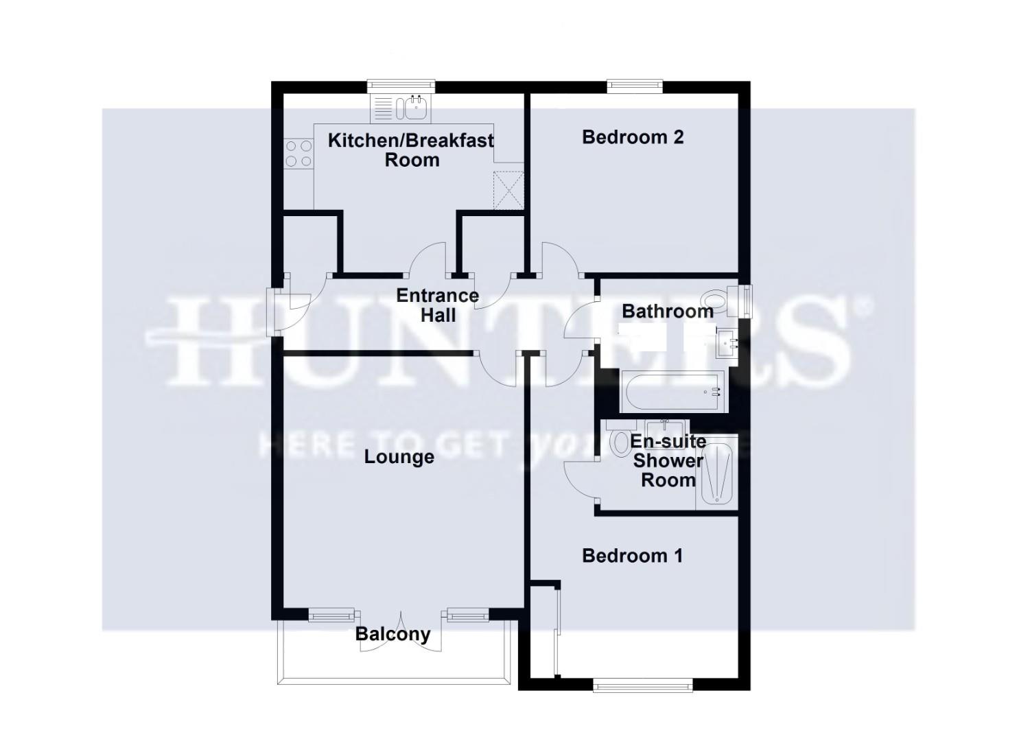 12, Ashton Lane, Dursley floorplan